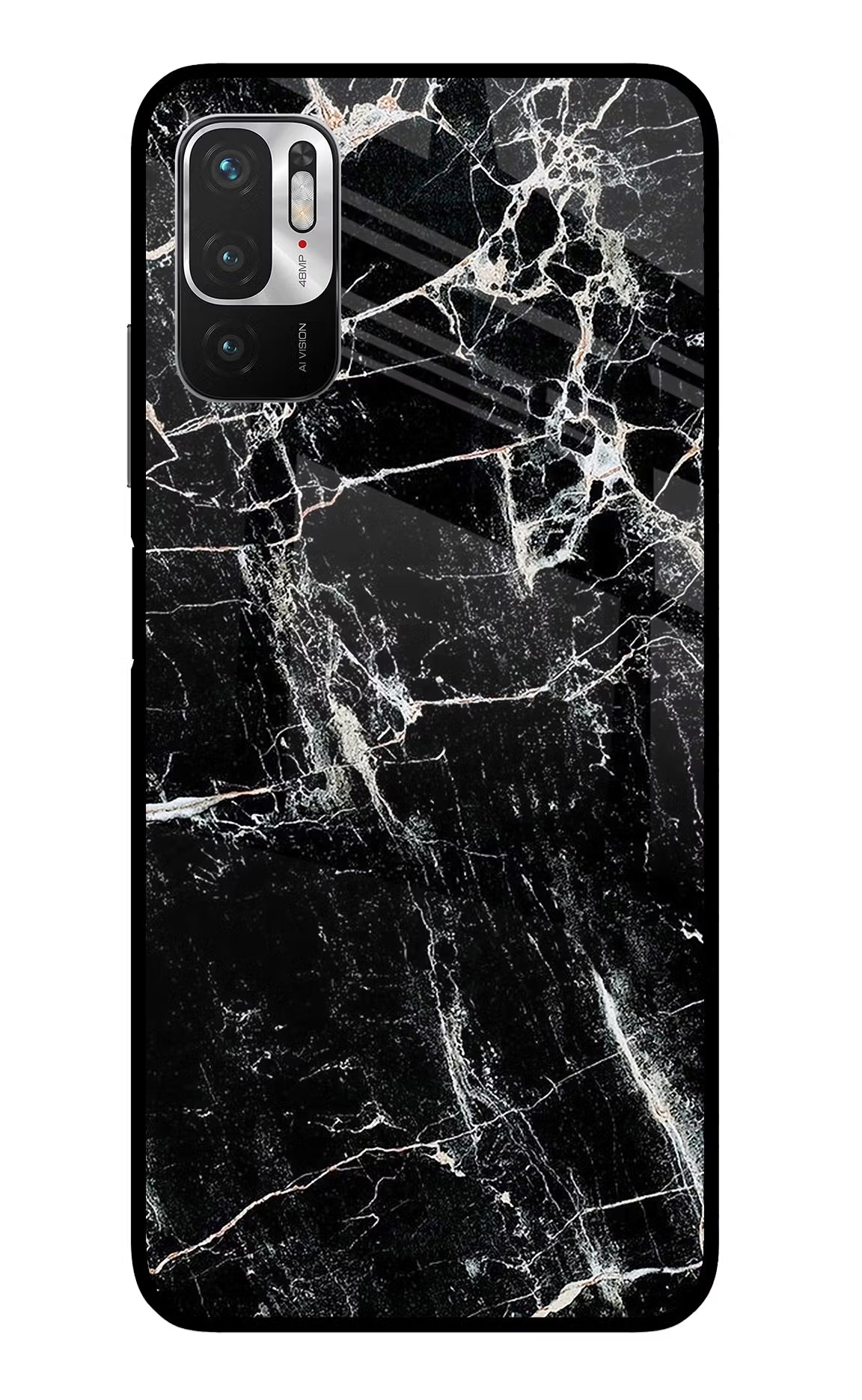 Black Marble Texture Redmi Note 10T 5G Glass Case - Black Marble Texture Redmi Note 10T 5G Glass Case Black Marble Texture Redmi Note 10T 5G Glass Case