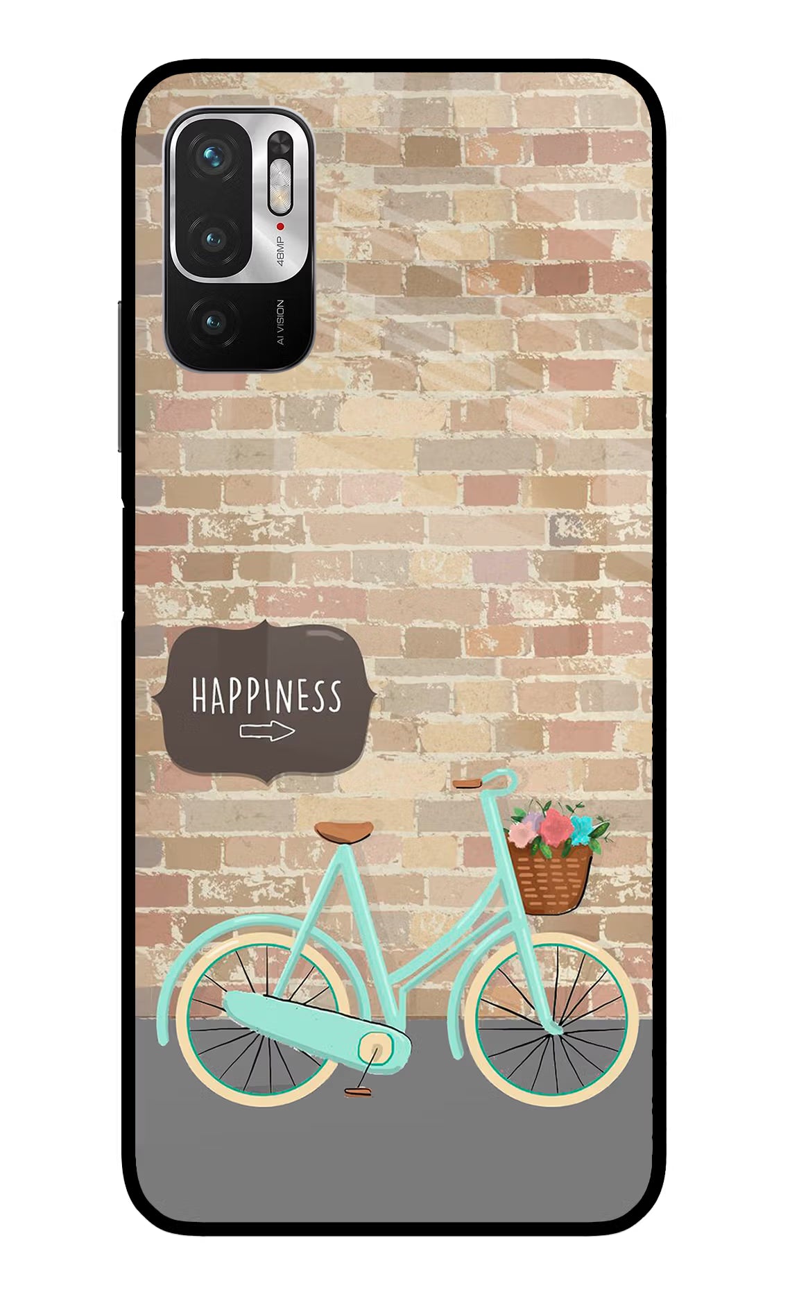 Happiness Artwork Redmi Note 10T 5G Glass Case - Happiness Artwork Redmi Note 10T 5G Glass Case Happiness Artwork Redmi Note 10T 5G Glass Case