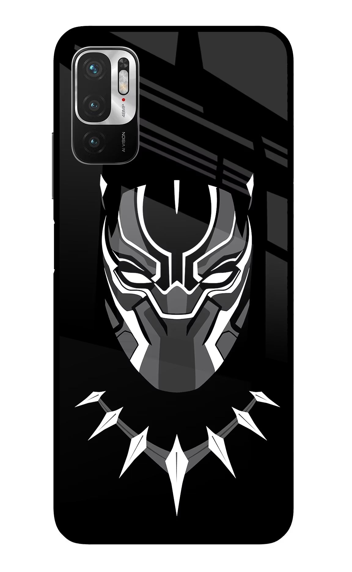 Black Panther Redmi Note 10T 5G Glass Case - Black Panther Redmi Note 10T 5G Glass Case Black Panther Redmi Note 10T 5G Glass Case
