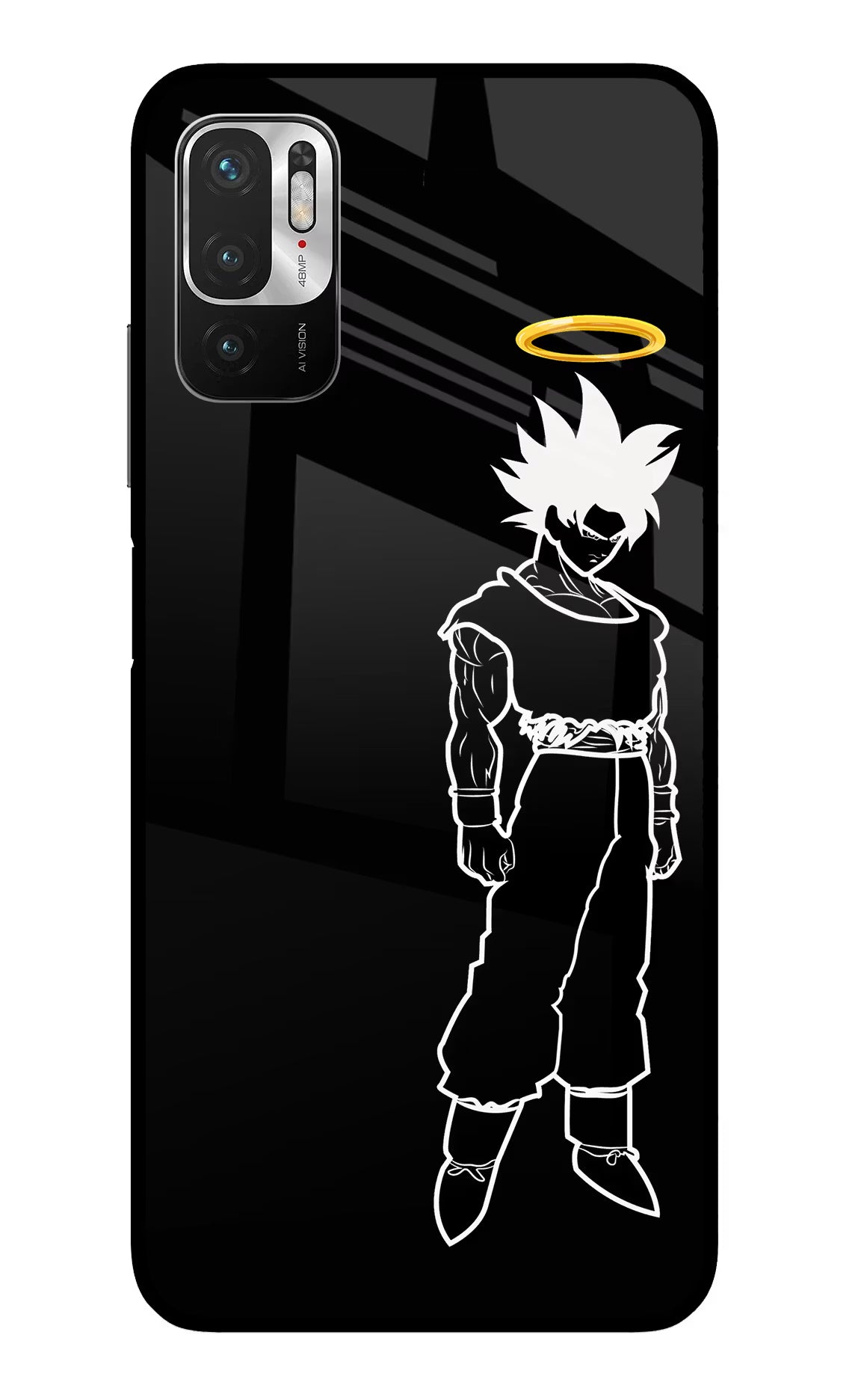 DBS Character Redmi Note 10T 5G Glass Case - DBS Character Redmi Note 10T 5G Glass Case DBS Character Redmi Note 10T 5G Glass Case