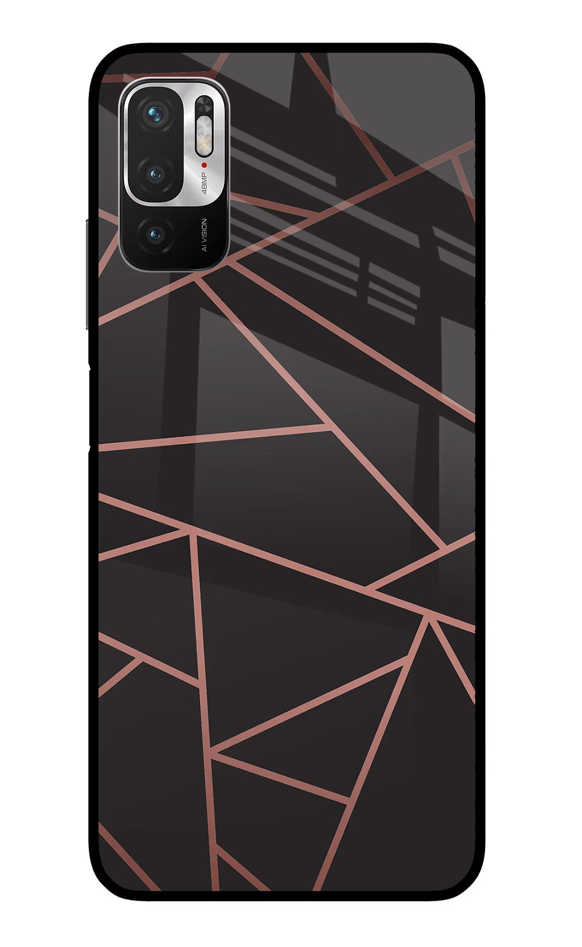 Geometric Pattern Redmi Note 10T 5G Back Cover - Geometric Pattern Redmi Note 10T 5G Glass Case Back Cover by Casekaro Geometric Pattern Redmi Note 10T 5G Glass Case Back Cover by Casekaro