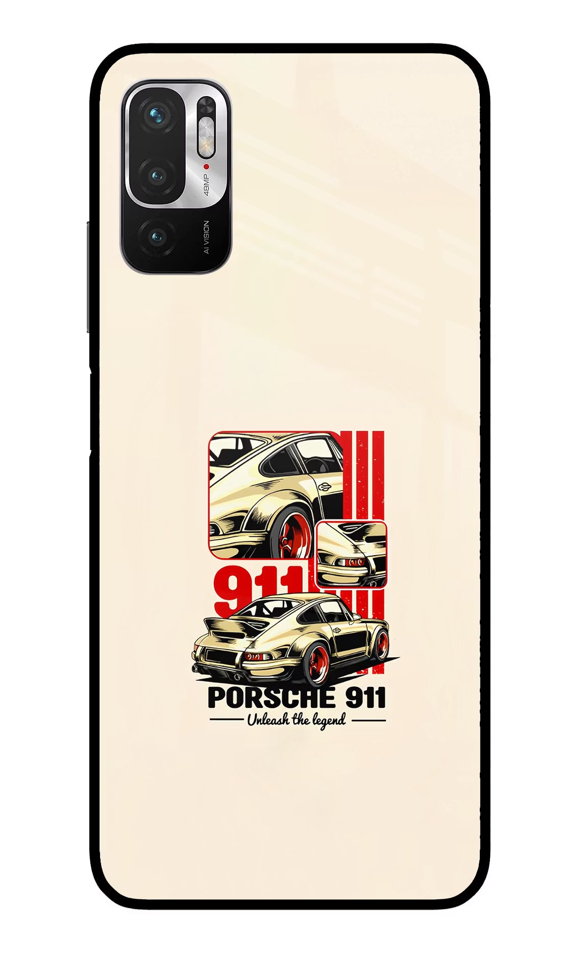 Classic Porsche 911 Redmi Note 10T 5G Glass Case - Classic Porsche 911 Redmi Note 10T 5G Glass Case Classic Porsche 911 Redmi Note 10T 5G Glass Case