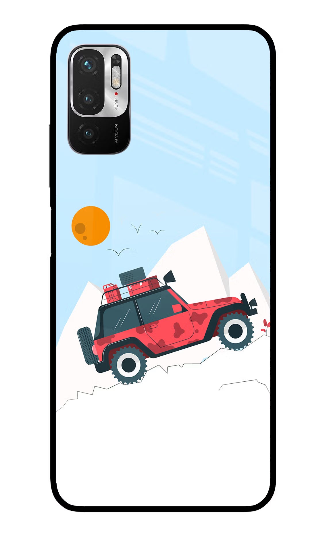 Mountain Trail Beast Redmi Note 10T 5G Glass Case - Mountain Trail Beast Redmi Note 10T 5G Glass Case Mountain Trail Beast Redmi Note 10T 5G Glass Case