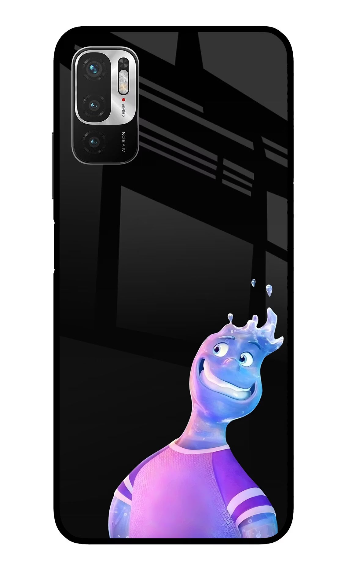 Wade Wave Redmi Note 10T 5G Glass Case - Wade Wave Redmi Note 10T 5G Glass Case Wade Wave Redmi Note 10T 5G Glass Case