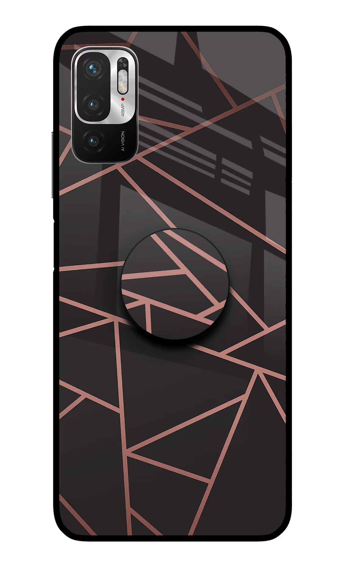 Geometric Pattern Redmi Note 10T 5G Pop Case by Casekaro