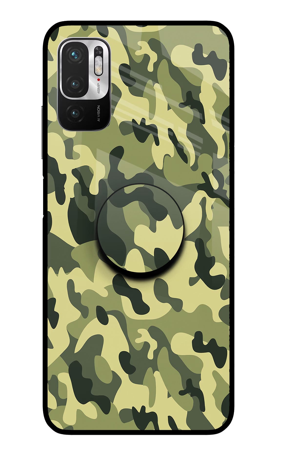 Camouflage Redmi Note 10T 5G Pop Case by Casekaro
