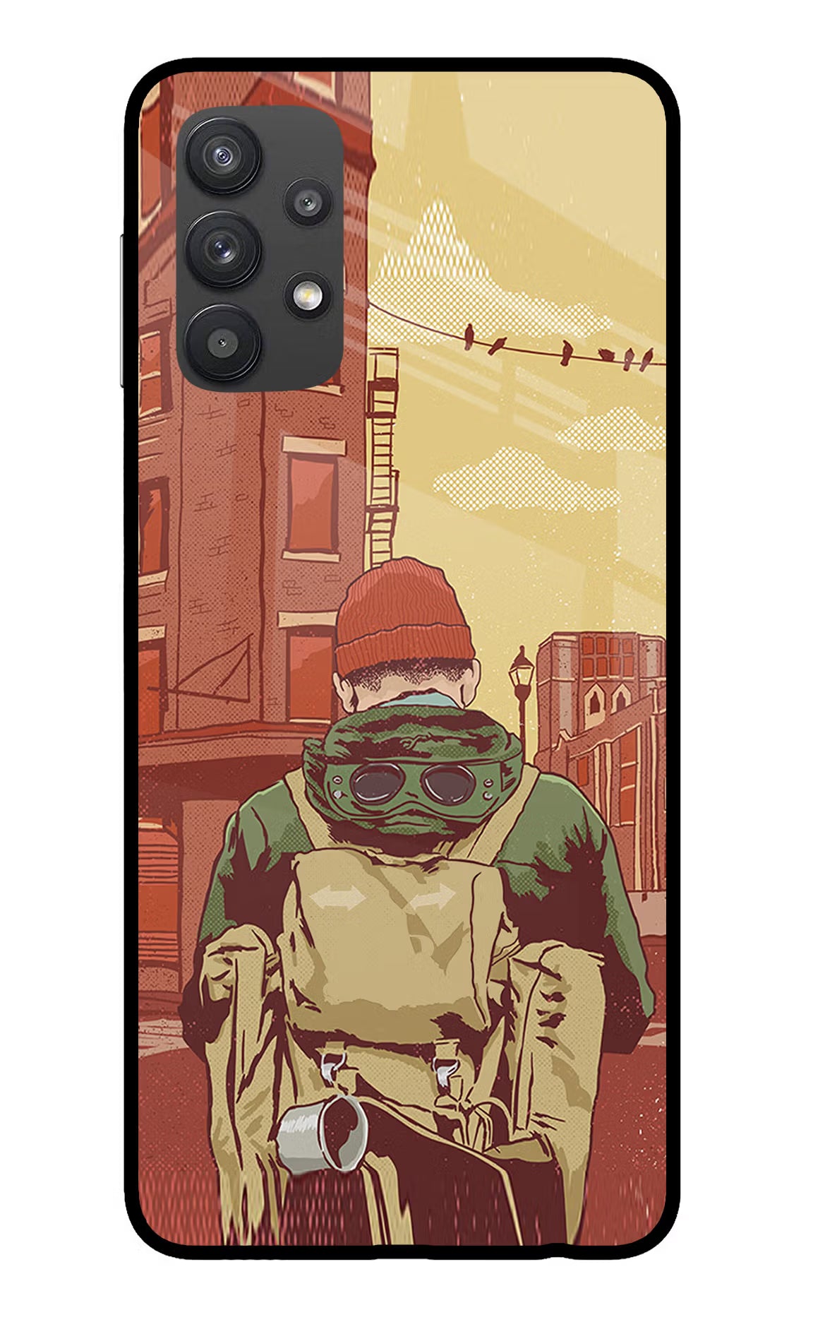 Adventurous Samsung M32 5G Glass Case - Adventurous Samsung M32 5G Glass Case Adventurous Samsung M32 5G Glass Case