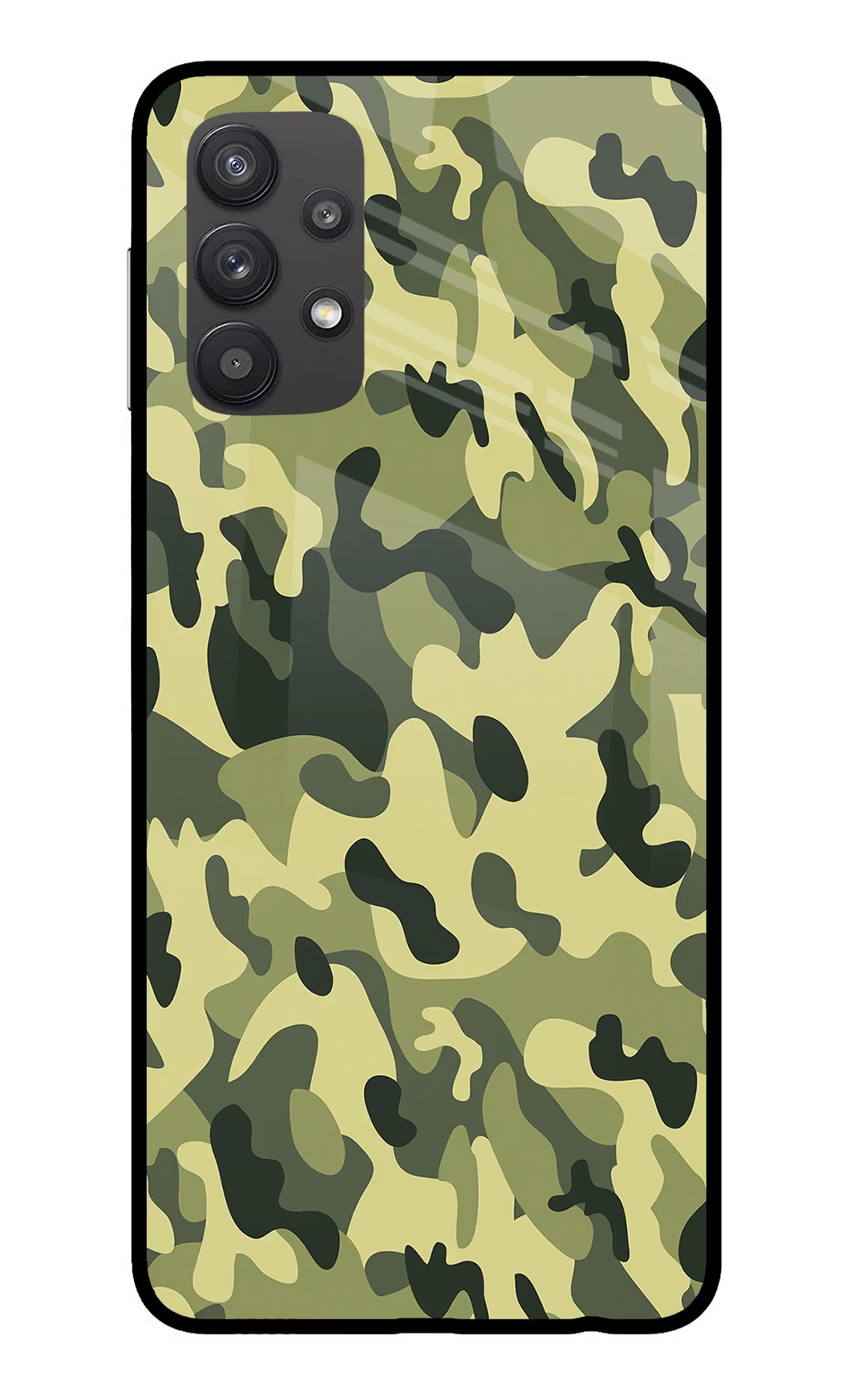 Camouflage Samsung M32 5G Glass Case - Camouflage Samsung M32 5G Glass Case Camouflage Samsung M32 5G Glass Case