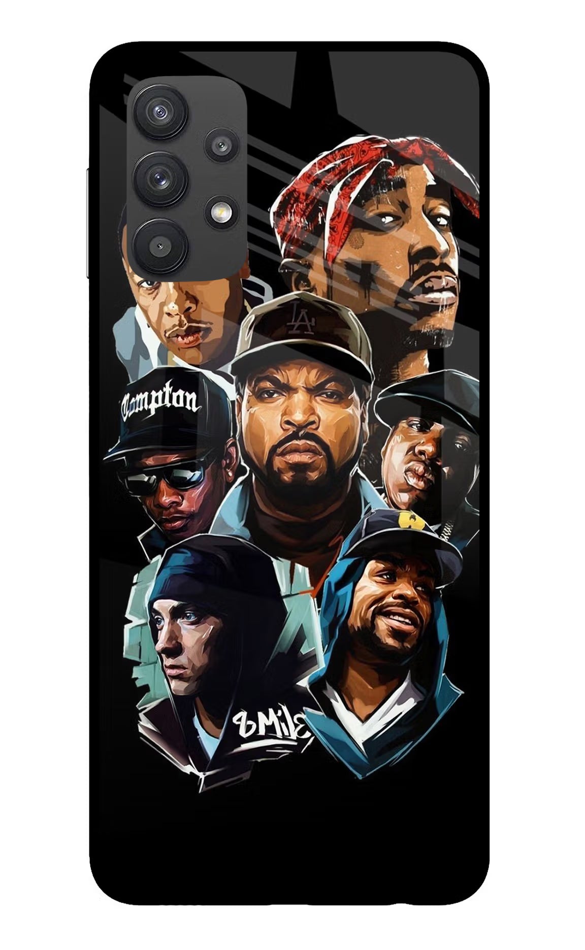 Rappers Samsung M32 5G Glass Case - Rappers Samsung M32 5G Glass Case Rappers Samsung M32 5G Glass Case