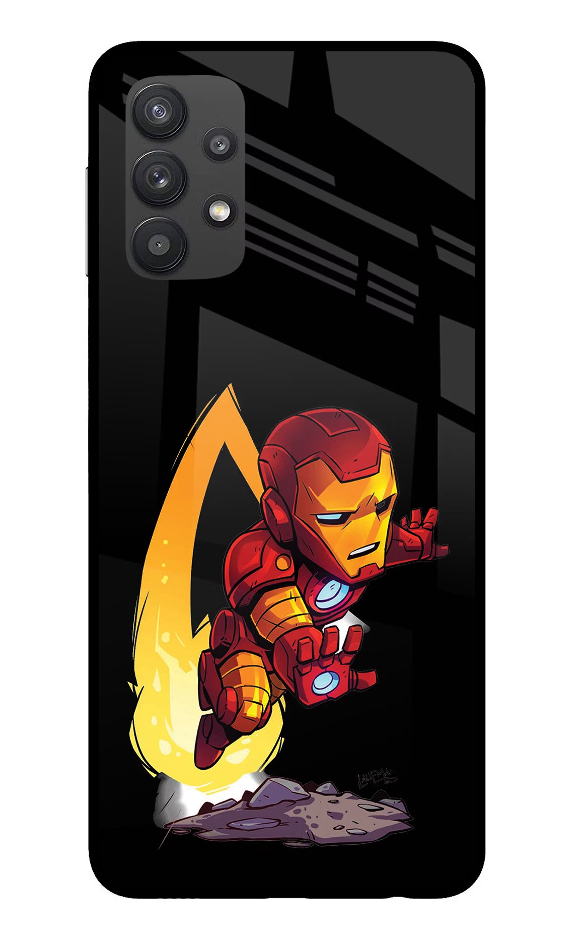 IronMan Samsung M32 5G Glass Case - IronMan Samsung M32 5G Glass Case IronMan Samsung M32 5G Glass Case