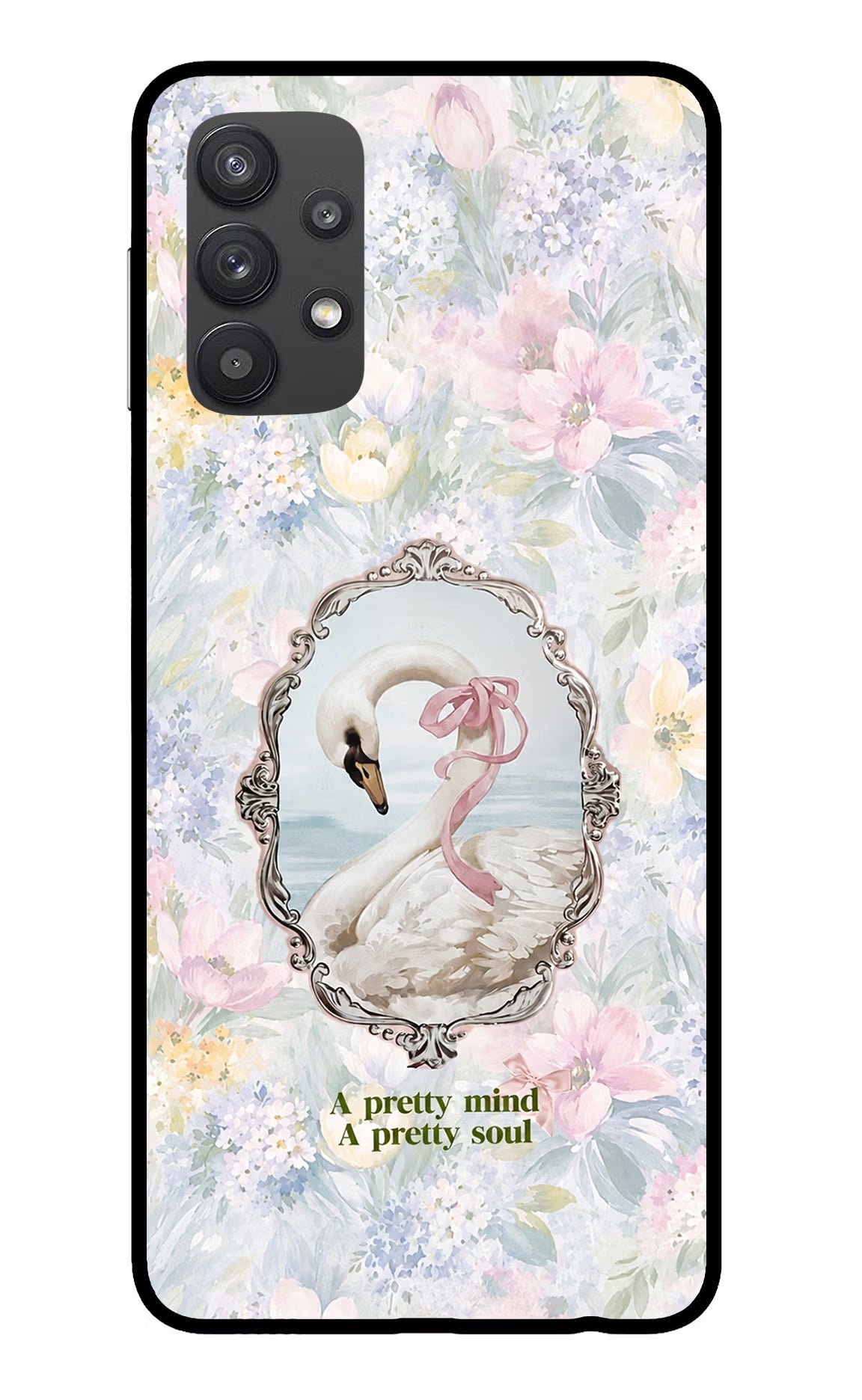 Pretty Mind Pretty Soul Samsung M32 5G Glass Case - Pretty Mind Pretty Soul Samsung M32 5G Glass Case Pretty Mind Pretty Soul Samsung M32 5G Glass Case
