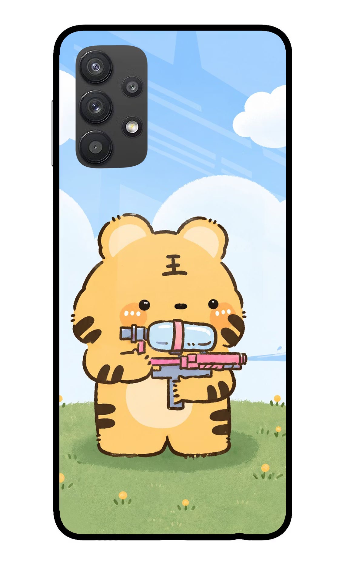 Tiger Treat Samsung M32 5G Glass Case - Tiger Treat Samsung M32 5G Glass Case Tiger Treat Samsung M32 5G Glass Case