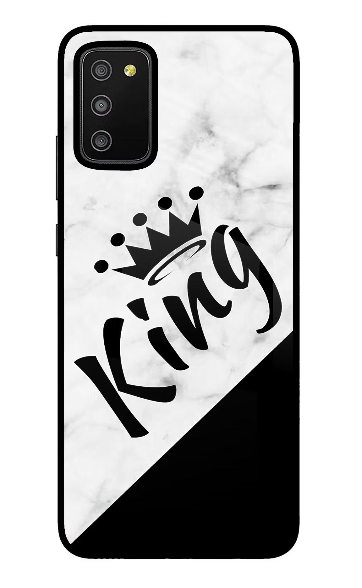 King Samsung M02s Glass Case - King Samsung M02s Glass Case King Samsung M02s Glass Case