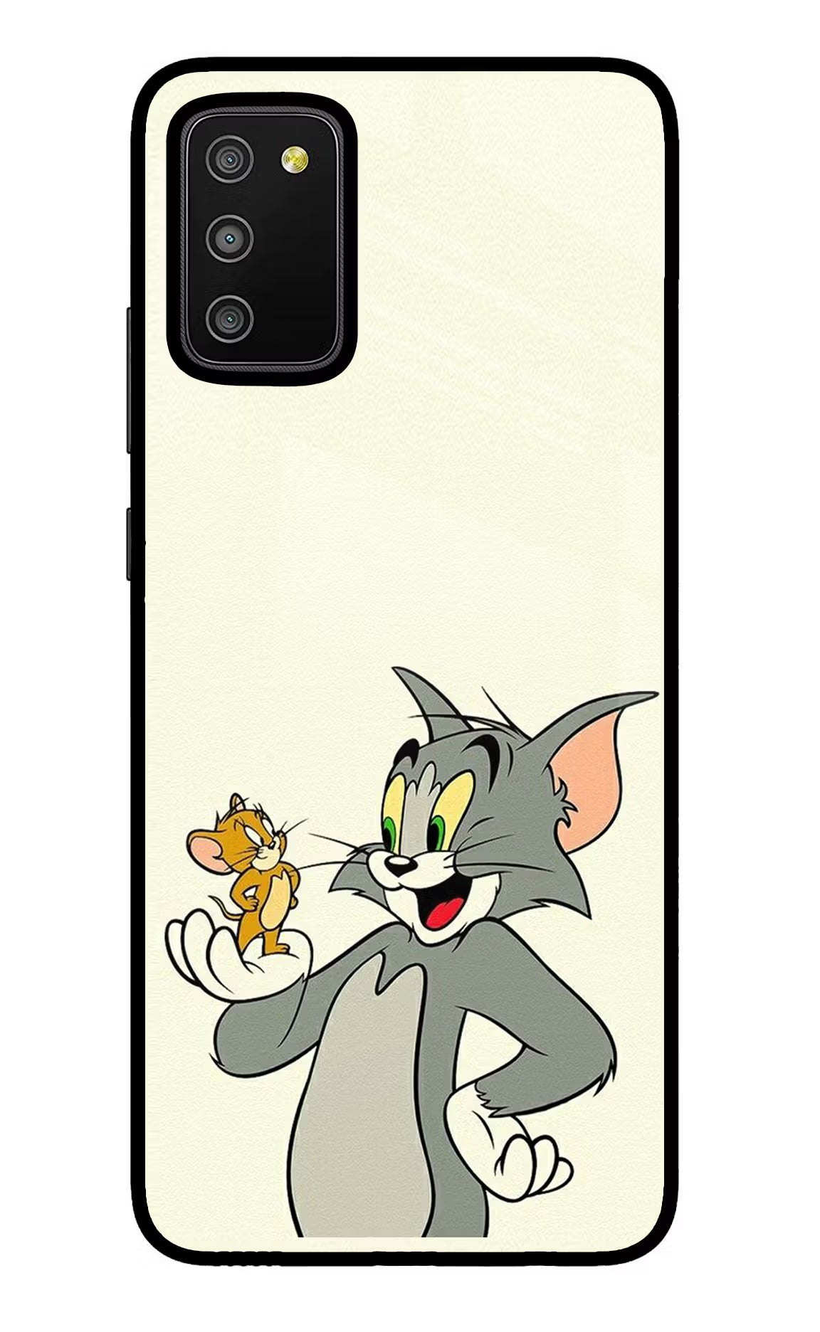 Tom & Jerry Samsung M02s Glass Case - Tom & Jerry Samsung M02s Glass Case Tom & Jerry Samsung M02s Glass Case