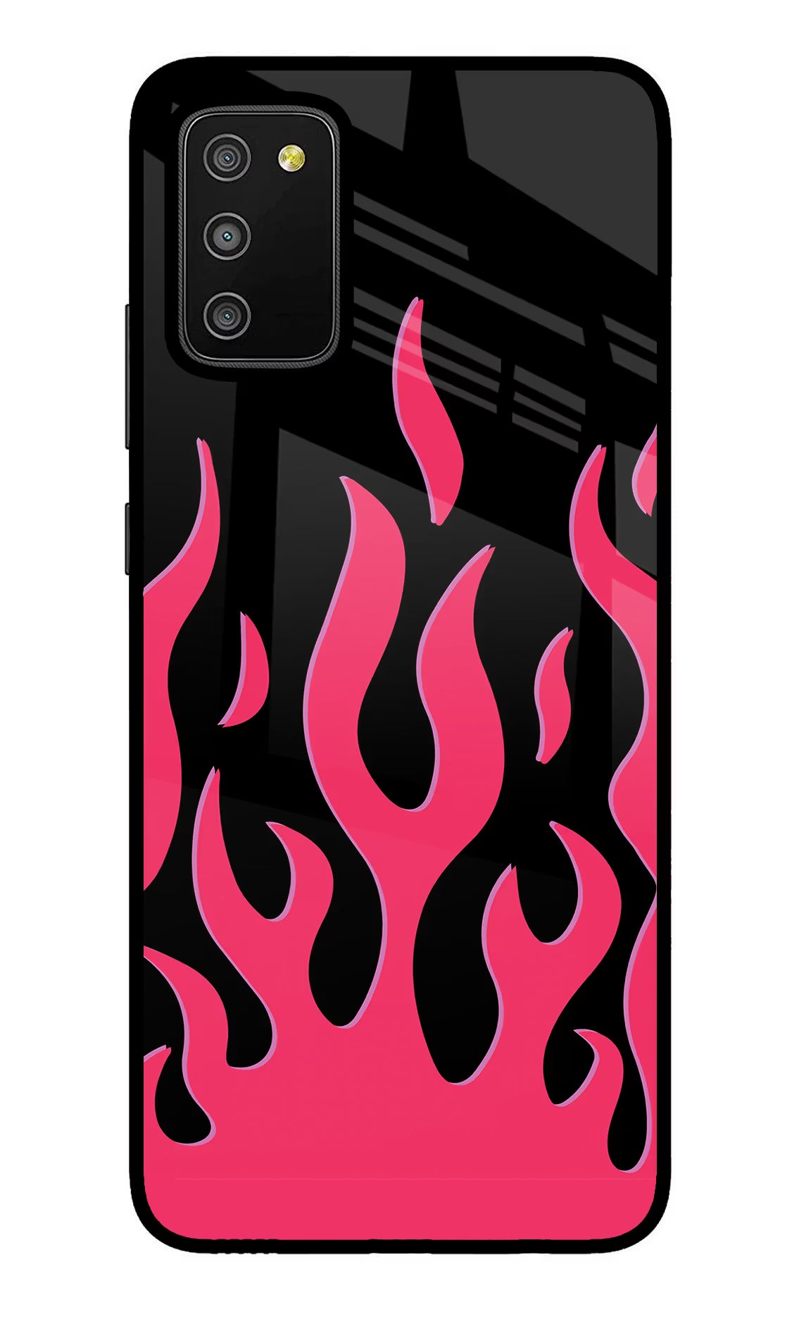 Fire Flames Samsung M02s Glass Case - Fire Flames Samsung M02s Glass Case Fire Flames Samsung M02s Glass Case