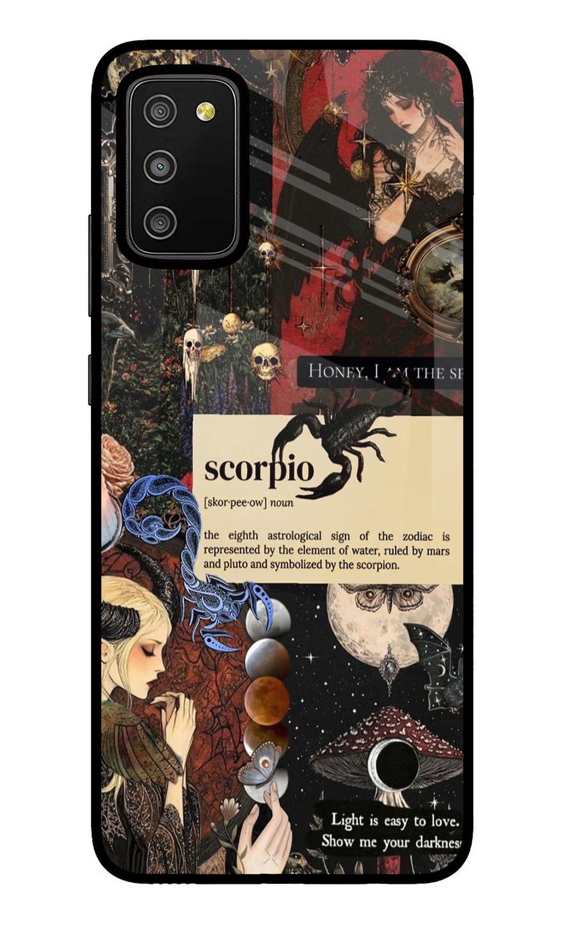 Scorpio Zodiac Samsung M02s Glass Case - Scorpio Zodiac Samsung M02s Glass Case Scorpio Zodiac Samsung M02s Glass Case