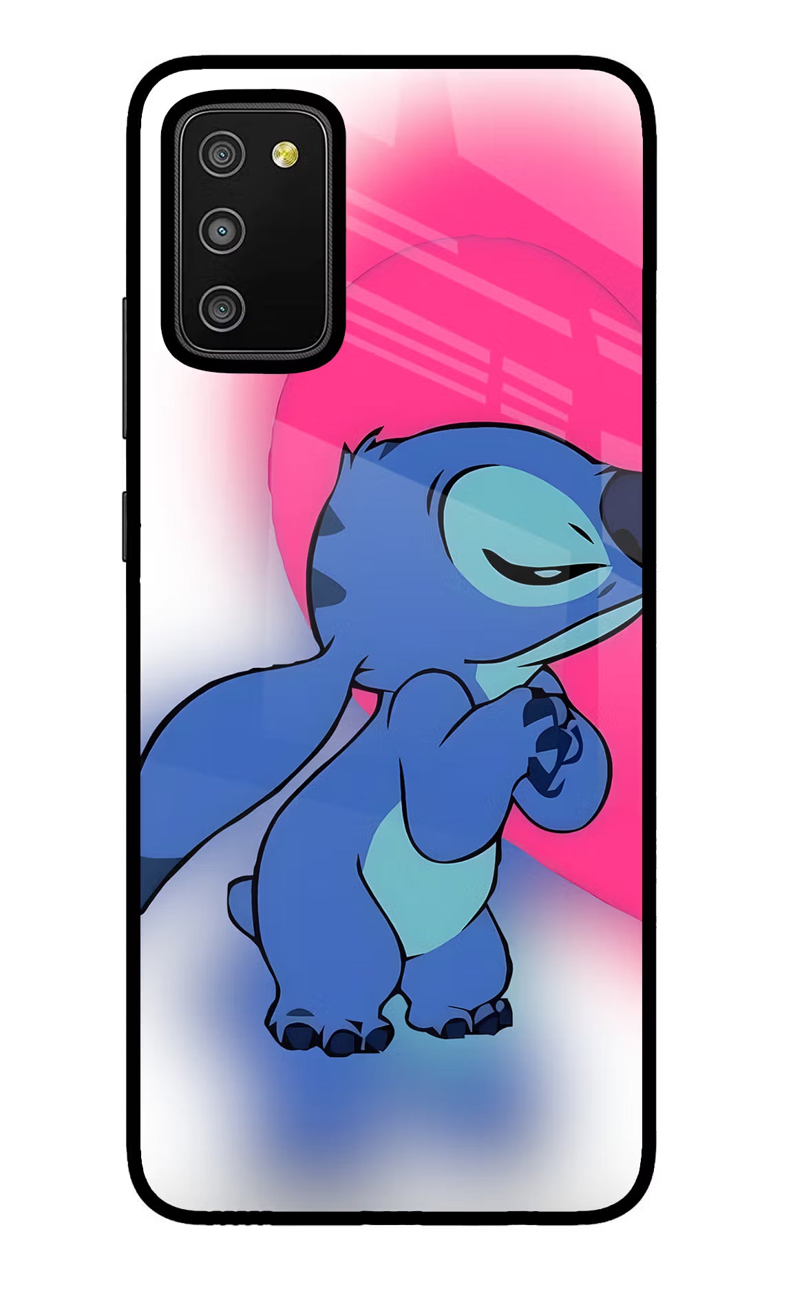 Stitch Hug Samsung M02s Glass Case - Stitch Hug Samsung M02s Glass Case Stitch Hug Samsung M02s Glass Case
