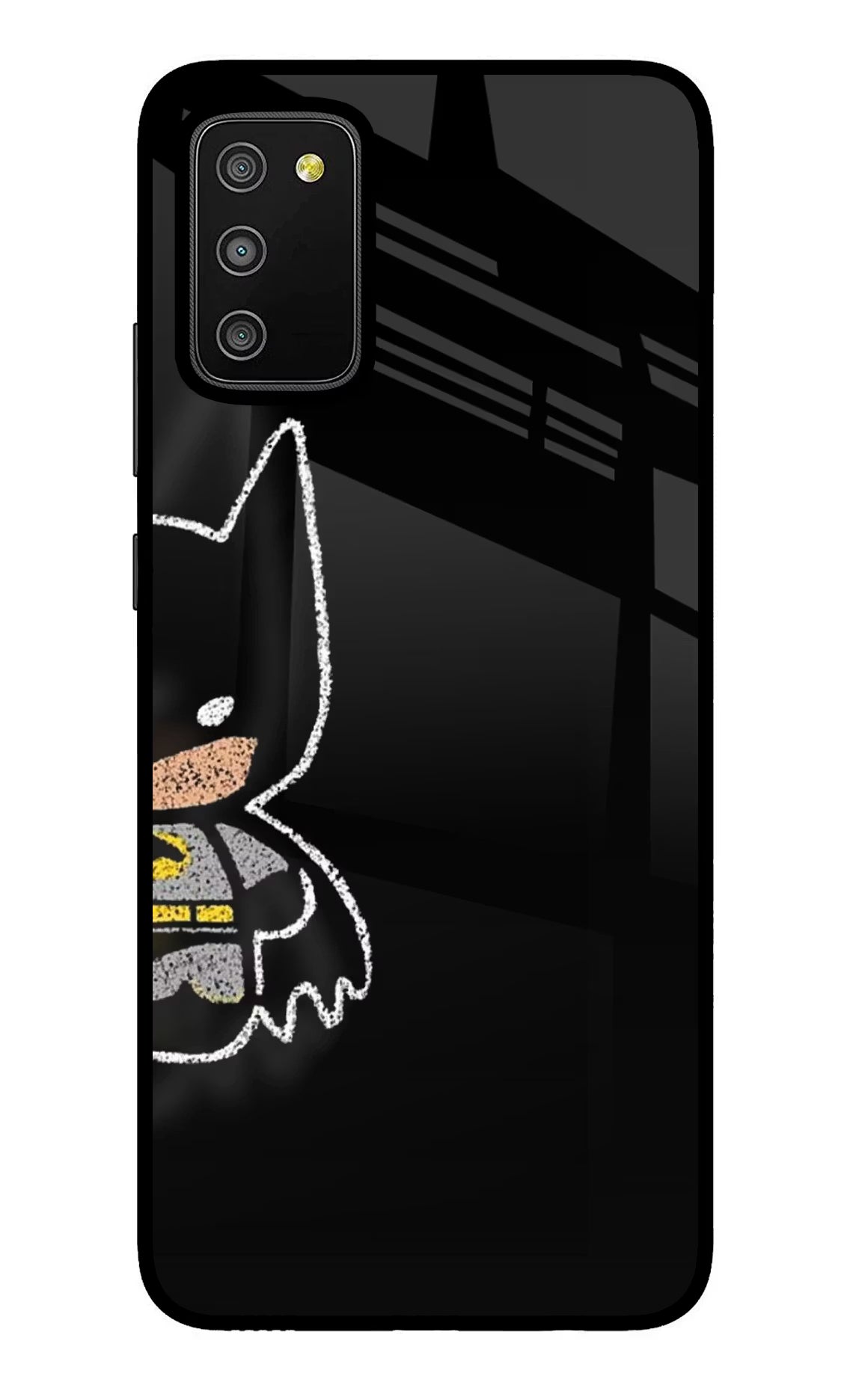 Bat Kitty Samsung M02s Glass Case - Bat Kitty Samsung M02s Glass Case Bat Kitty Samsung M02s Glass Case