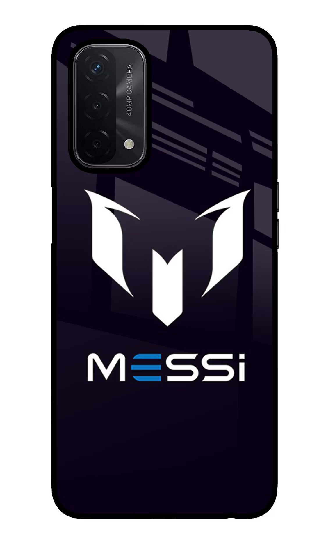 Messi Logo Oppo A74 5G Glass Case - Messi Logo Oppo A74 5G Glass Case Messi Logo Oppo A74 5G Glass Case