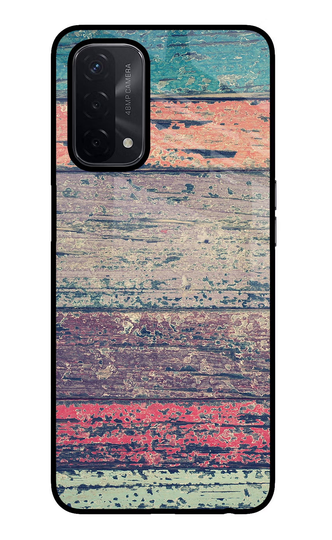 Colourful Wall Oppo A74 5G Glass Case - Colourful Wall Oppo A74 5G Glass Case Colourful Wall Oppo A74 5G Glass Case