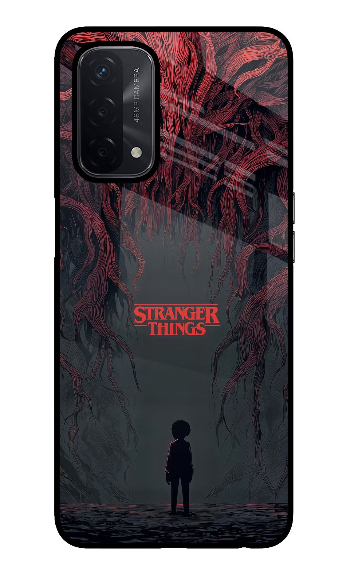 Ordinary Things Dark Side Oppo A74 5G Back Cover - Ordinary Things Dark Side Oppo A74 5G Glass Case Back Cover by Casekaro Ordinary Things Dark Side Oppo A74 5G Glass Case Back Cover by Casekaro
