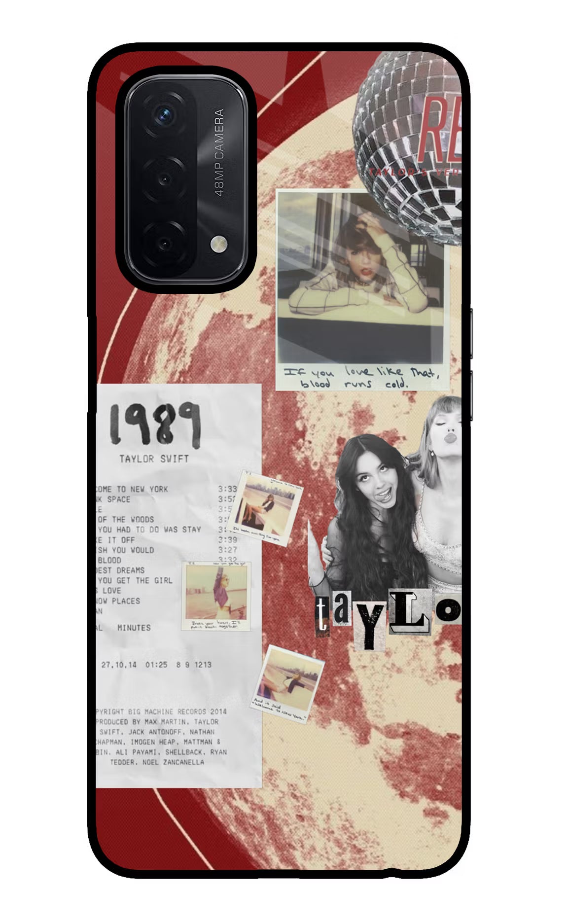 Taylor Swift Oppo A74 5G Glass Case - Taylor Swift Oppo A74 5G Glass Case Taylor Swift Oppo A74 5G Glass Case