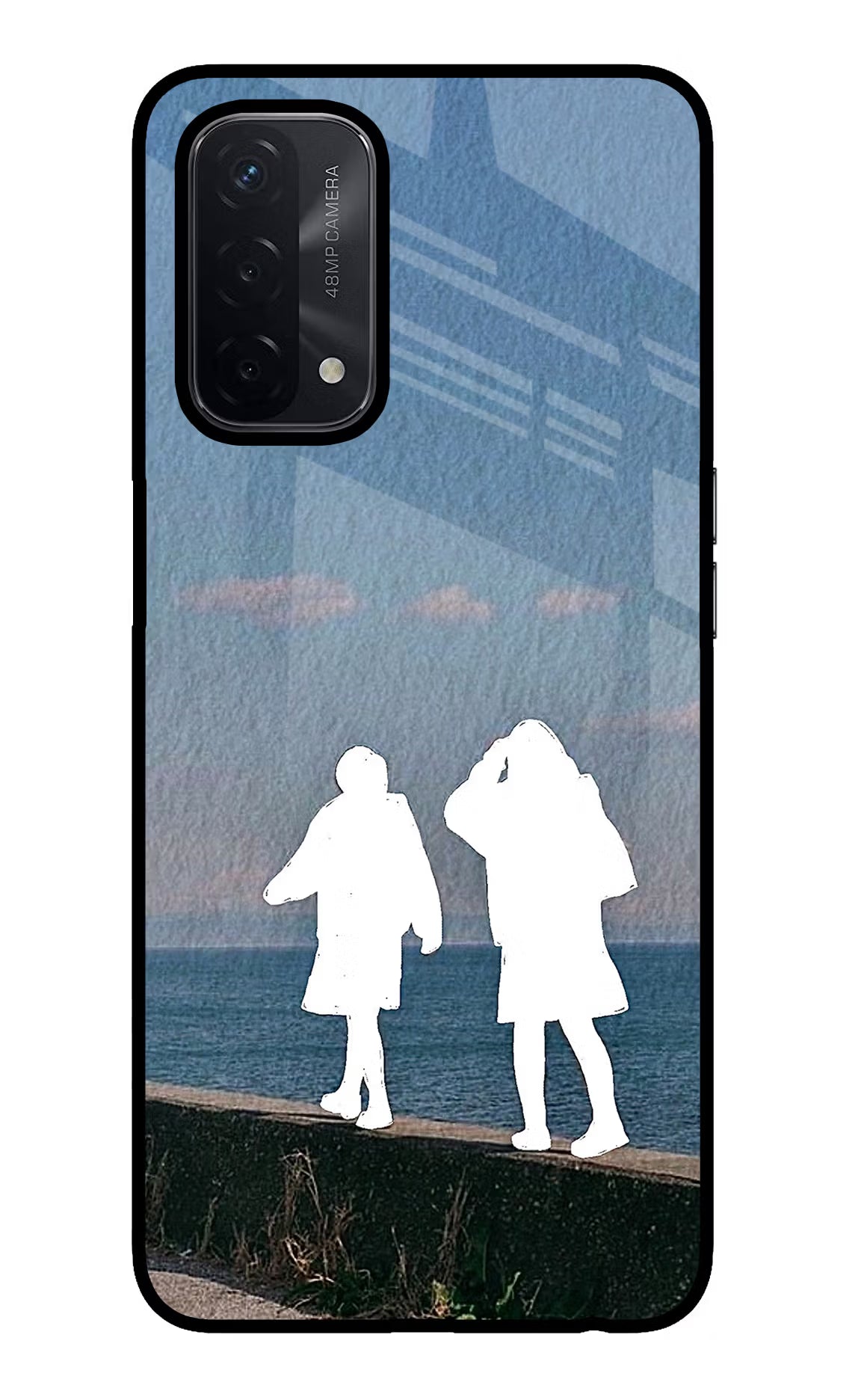 Coastal Dream Oppo A74 5G Glass Case - Coastal Dream Oppo A74 5G Glass Case Coastal Dream Oppo A74 5G Glass Case