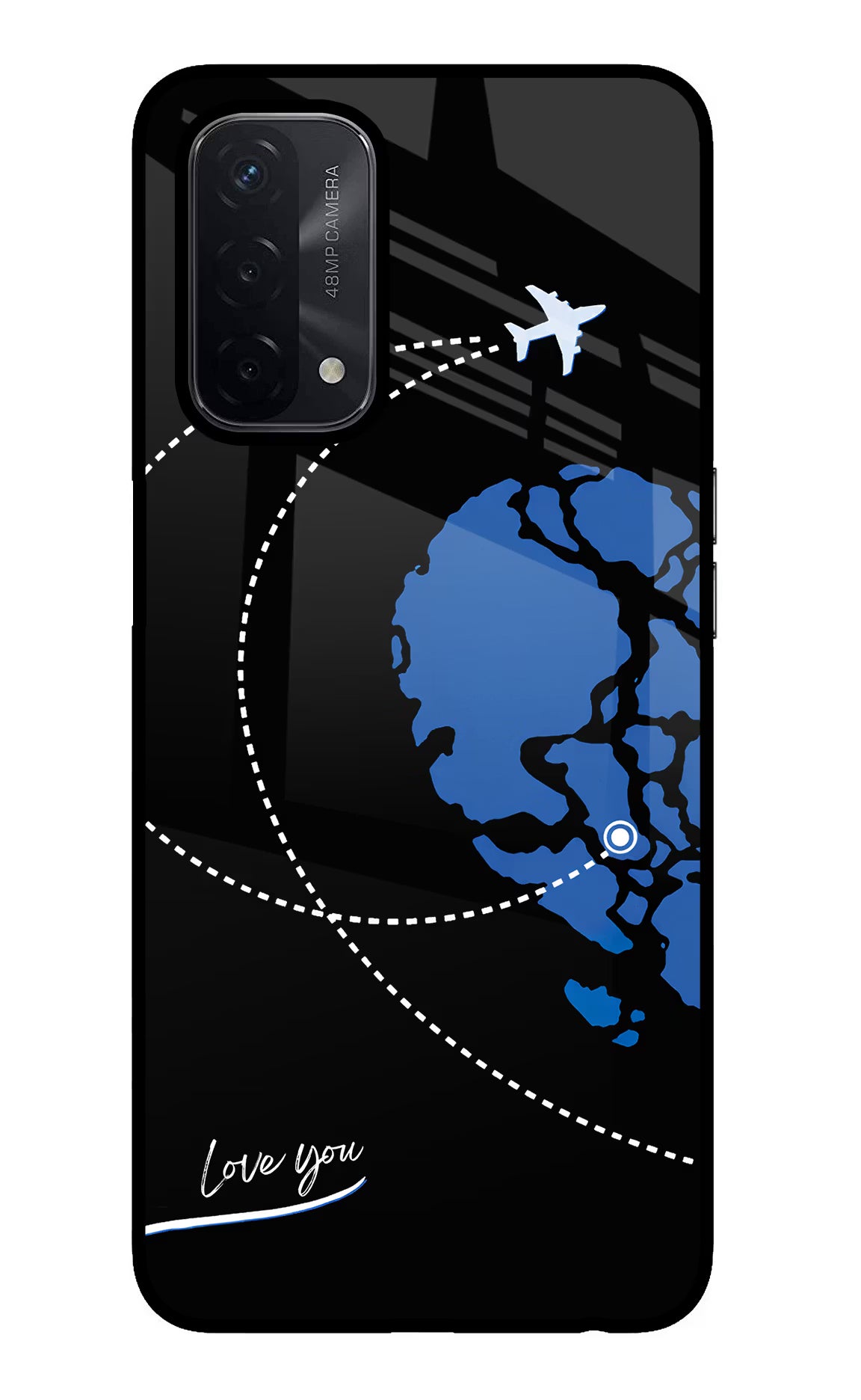 Love Orbit Oppo A74 5G Glass Case - Love Orbit Oppo A74 5G Glass Case Love Orbit Oppo A74 5G Glass Case