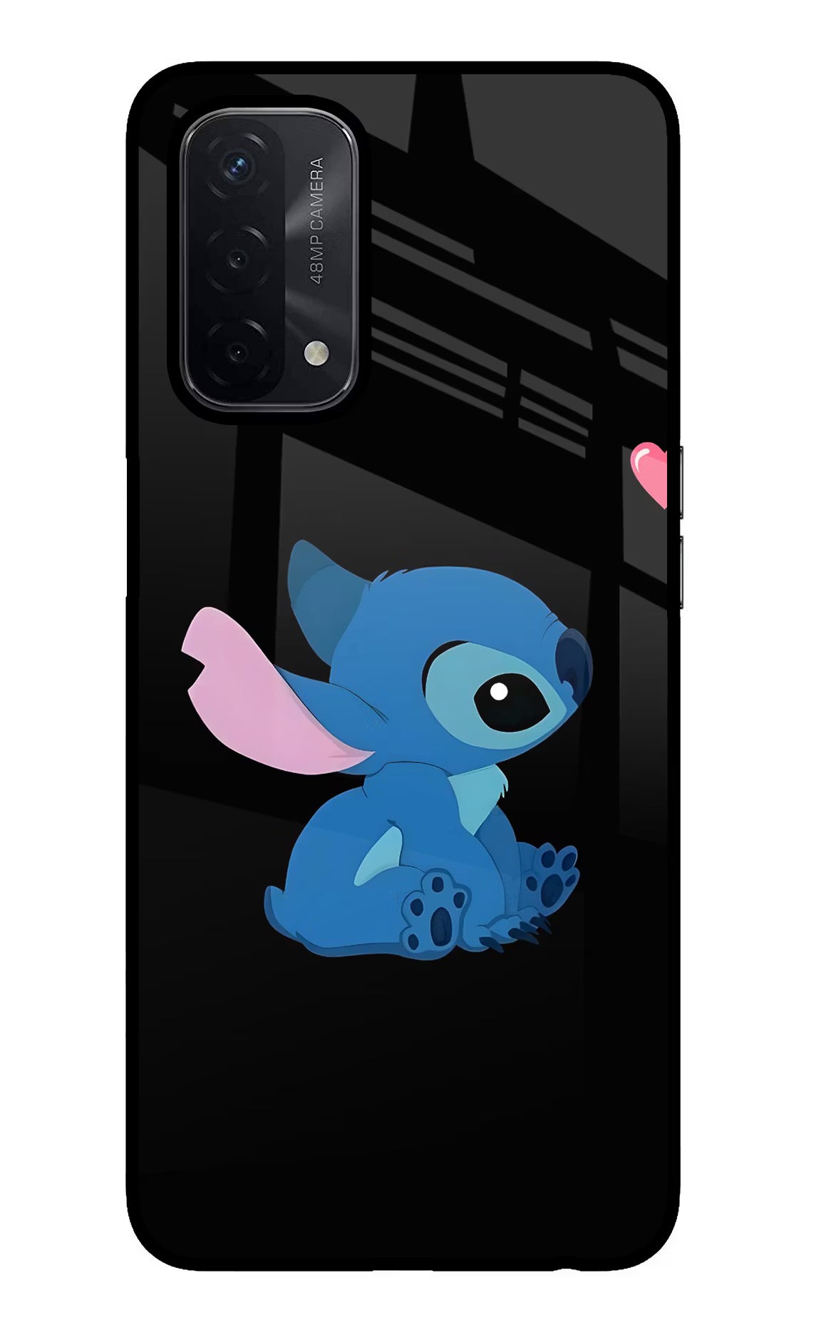 Stitch Crush Oppo A74 5G Glass Case - Stitch Crush Oppo A74 5G Glass Case Stitch Crush Oppo A74 5G Glass Case
