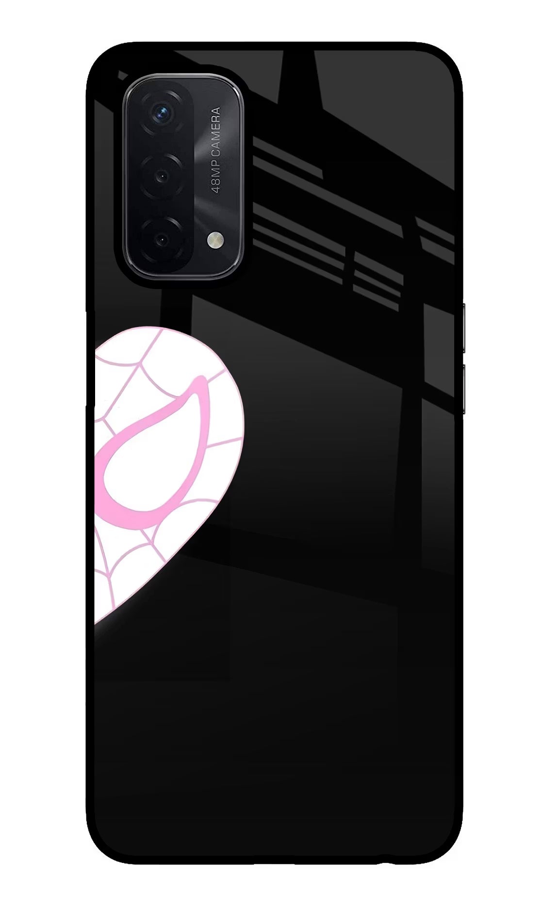Gwen Mask Oppo A74 5G Glass Case - Gwen Mask Oppo A74 5G Glass Case Gwen Mask Oppo A74 5G Glass Case
