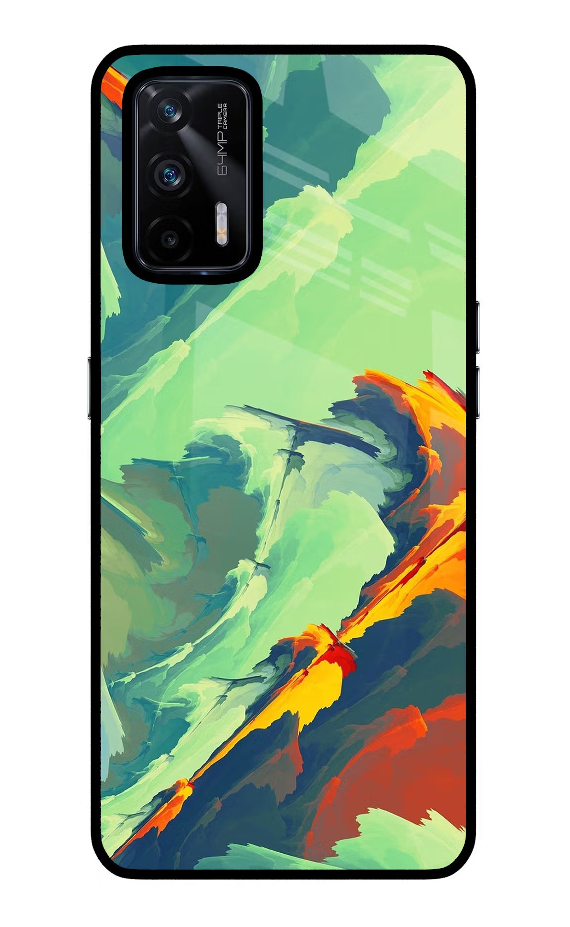 Paint Art Realme X7 Max Glass Case - Paint Art Realme X7 Max Glass Case Paint Art Realme X7 Max Glass Case