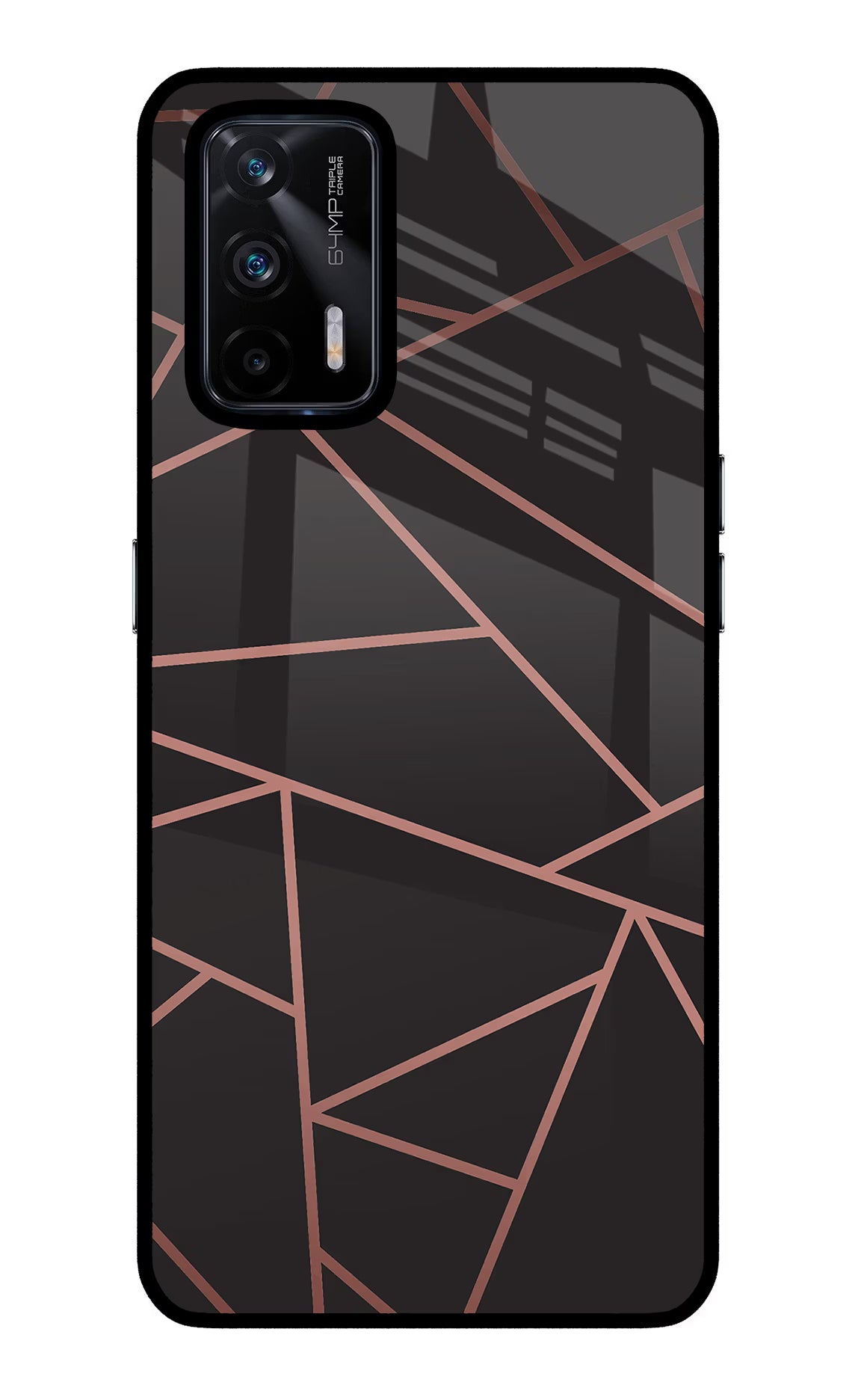 Geometric Pattern Realme X7 Max Back Cover - Geometric Pattern Realme X7 Max Glass Case Back Cover by Casekaro Geometric Pattern Realme X7 Max Glass Case Back Cover by Casekaro