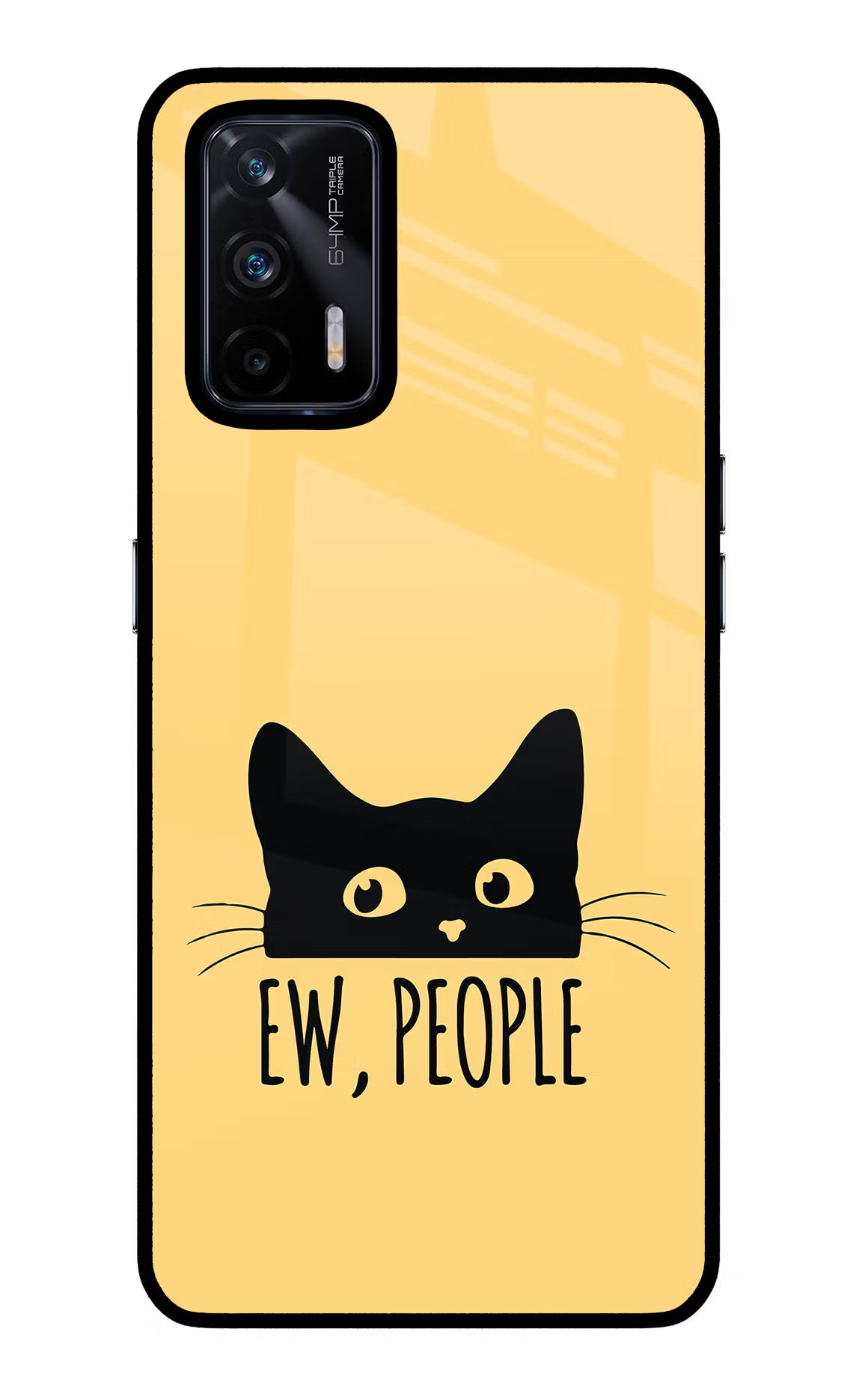 Ew People Catitude Realme X7 Max Glass Case - Ew People Catitude Realme X7 Max Glass Case Ew People Catitude Realme X7 Max Glass Case