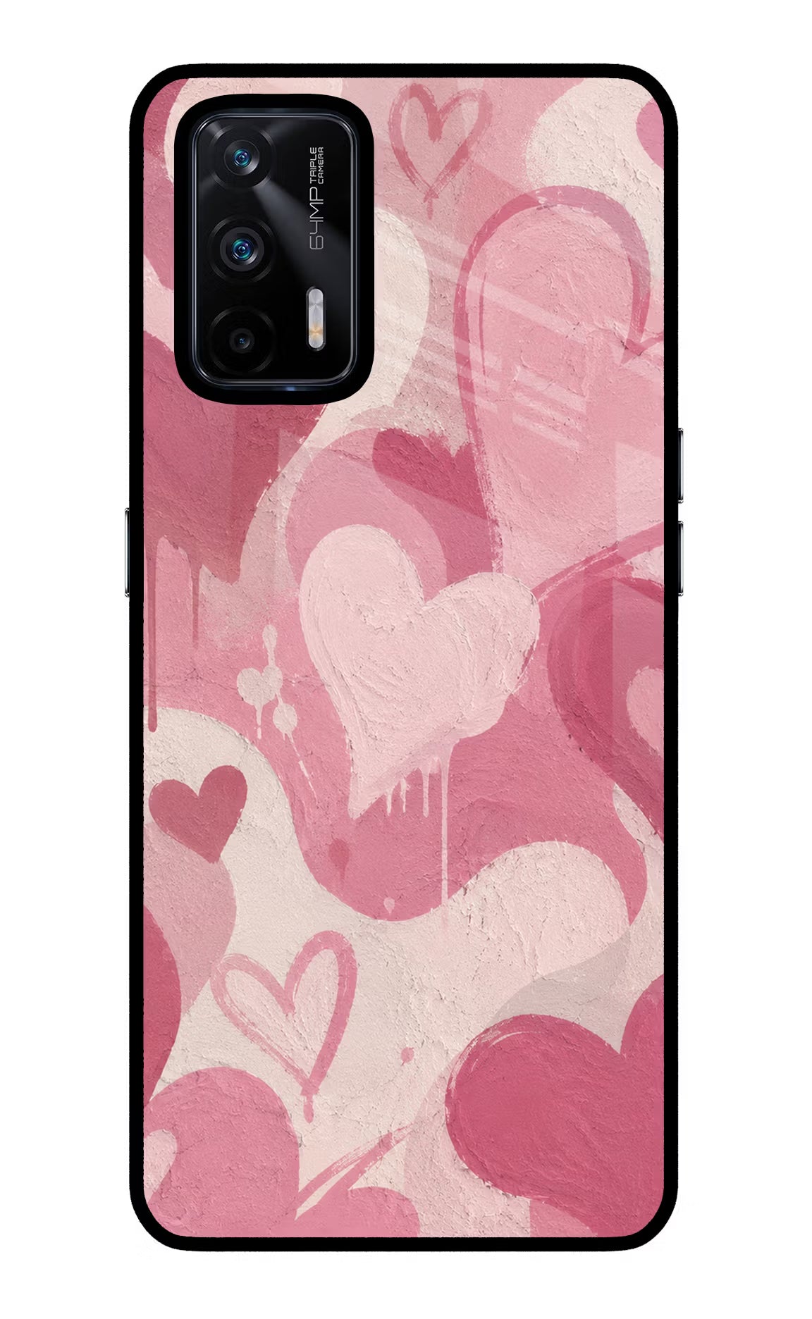 Hearty case Realme X7 Max Glass Case - Hearty case Realme X7 Max Glass Case Hearty case Realme X7 Max Glass Case