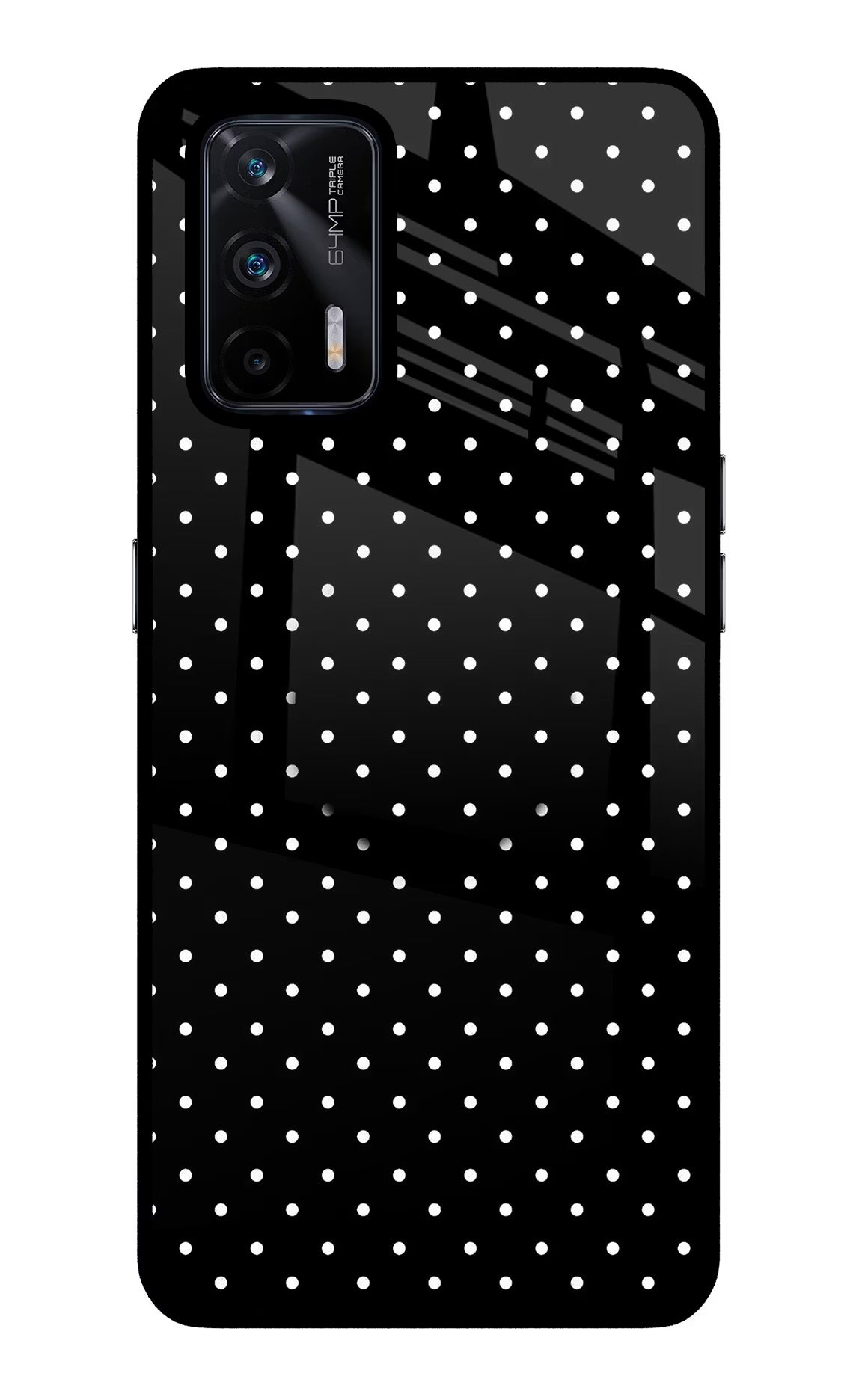 White Dots Realme X7 Max Pop Case - White Dots Realme X7 Max Pop Case by Casekaro White Dots Realme X7 Max Pop Case by Casekaro