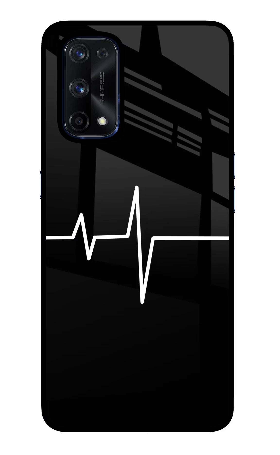 Heart Beats Realme X7 Pro Glass Case - Heart Beats Realme X7 Pro Glass Case Heart Beats Realme X7 Pro Glass Case