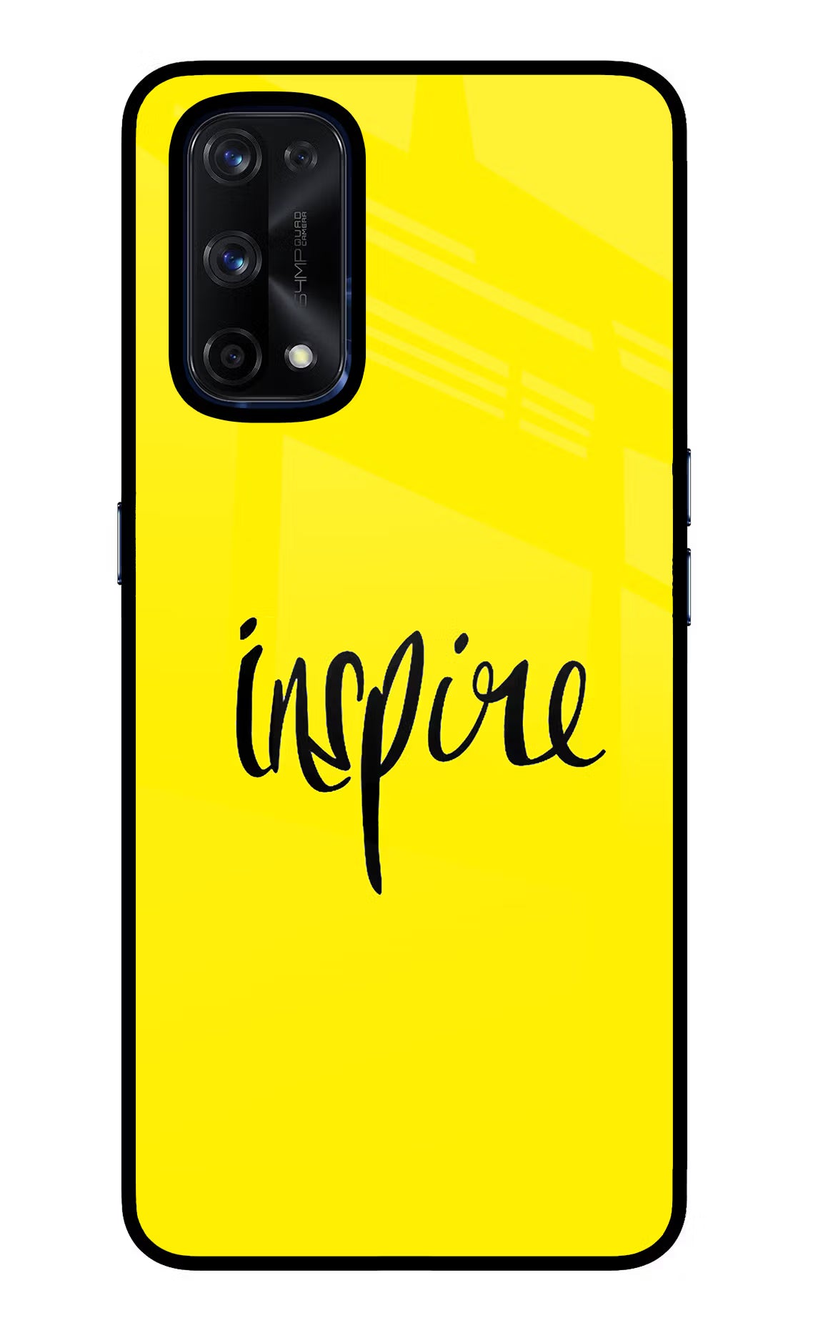 Inspire Realme X7 Pro Back Cover - Inspire Realme X7 Pro Glass Case Back Cover by Casekaro Inspire Realme X7 Pro Glass Case Back Cover by Casekaro