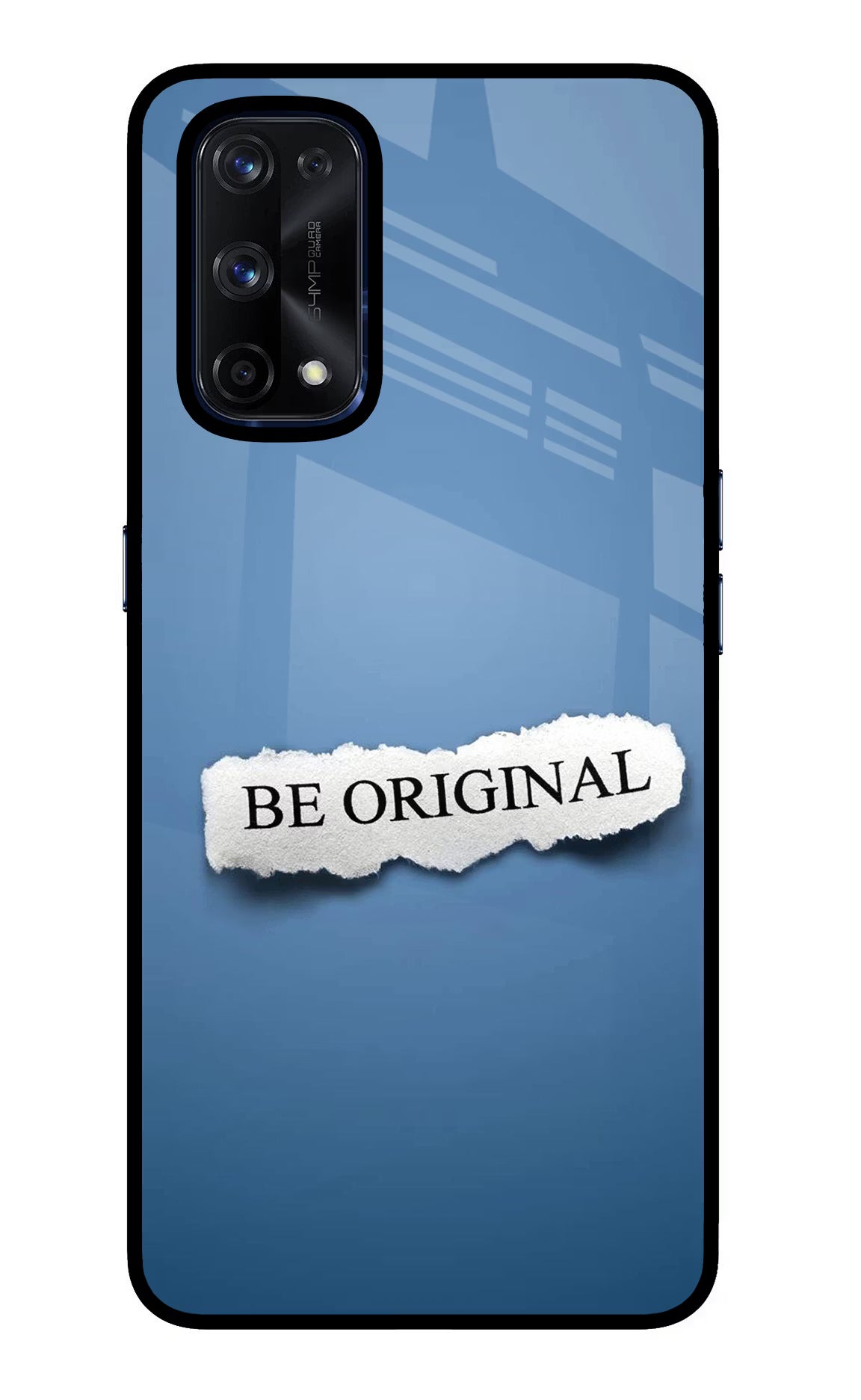 Be Original Realme X7 Pro Back Cover - Be Original Realme X7 Pro Glass Case Back Cover by Casekaro Be Original Realme X7 Pro Glass Case Back Cover by Casekaro