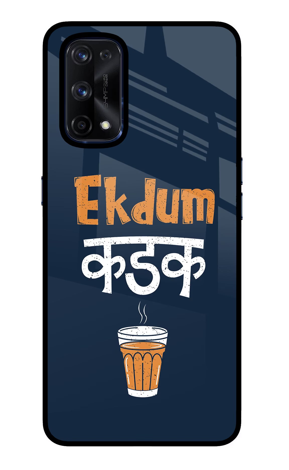 Ekdum Kadak Chai Realme X7 Pro Glass Case - Ekdum Kadak Chai Realme X7 Pro Glass Case Ekdum Kadak Chai Realme X7 Pro Glass Case