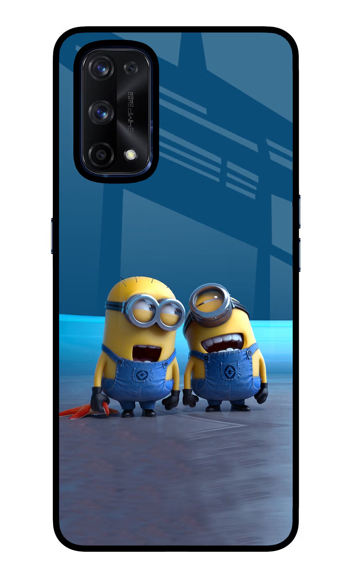 Minion Laughing Realme X7 Pro Glass Case - Minion Laughing Realme X7 Pro Glass Case Minion Laughing Realme X7 Pro Glass Case