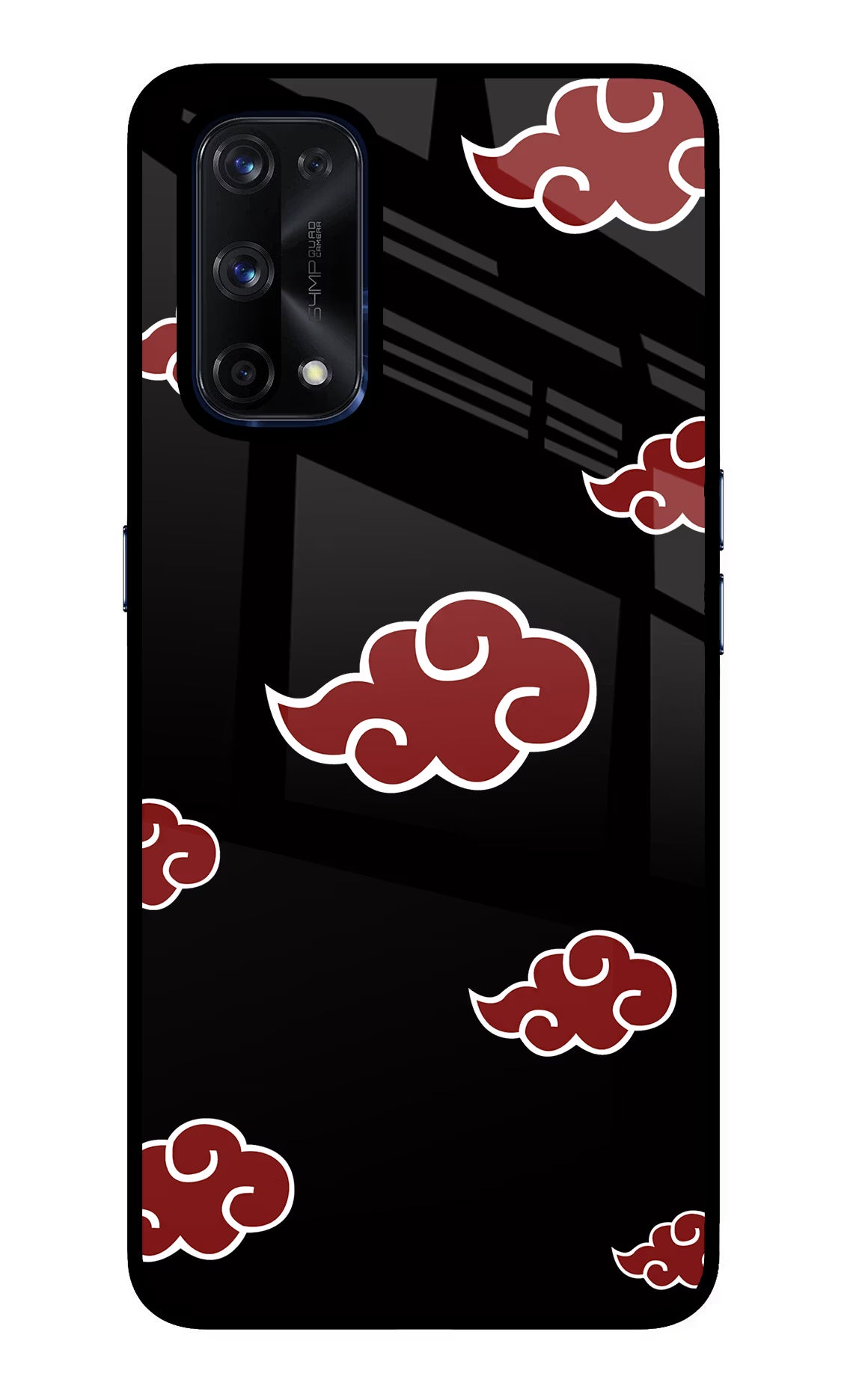 Akatsuki Realme X7 Pro Back Cover - Akatsuki Realme X7 Pro Glass Case Back Cover by Casekaro Akatsuki Realme X7 Pro Glass Case Back Cover by Casekaro