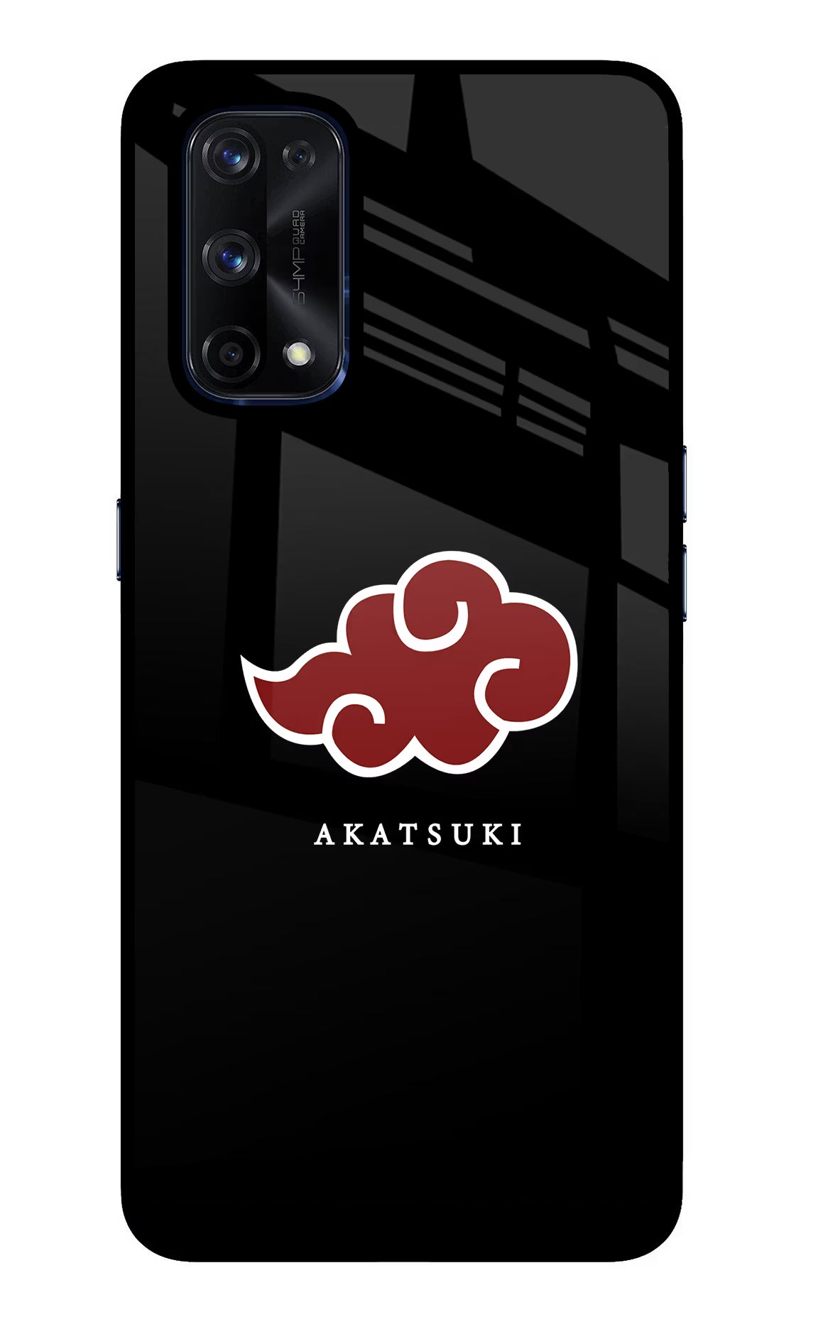 Akatsuki Realme X7 Pro Back Cover - Akatsuki Realme X7 Pro Glass Case Back Cover by Casekaro Akatsuki Realme X7 Pro Glass Case Back Cover by Casekaro
