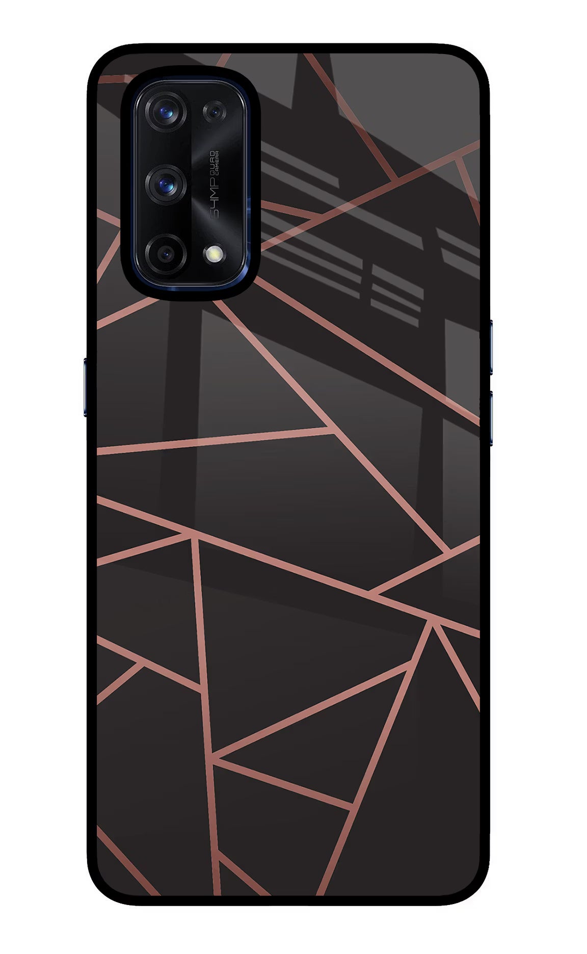 Geometric Pattern Realme X7 Pro Back Cover - Geometric Pattern Realme X7 Pro Glass Case Back Cover by Casekaro Geometric Pattern Realme X7 Pro Glass Case Back Cover by Casekaro