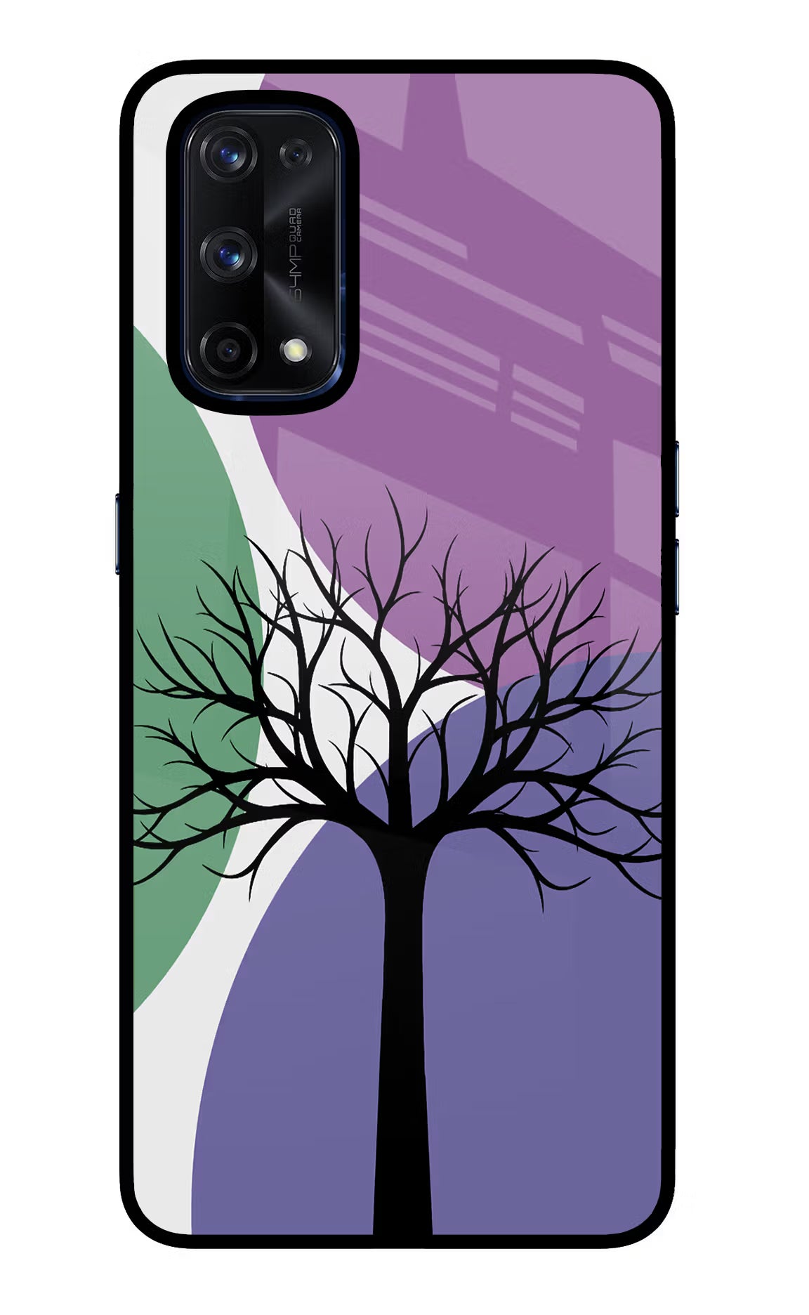 Tree Art Realme X7 Pro Back Cover - Tree Art Realme X7 Pro Glass Case Back Cover by Casekaro Tree Art Realme X7 Pro Glass Case Back Cover by Casekaro