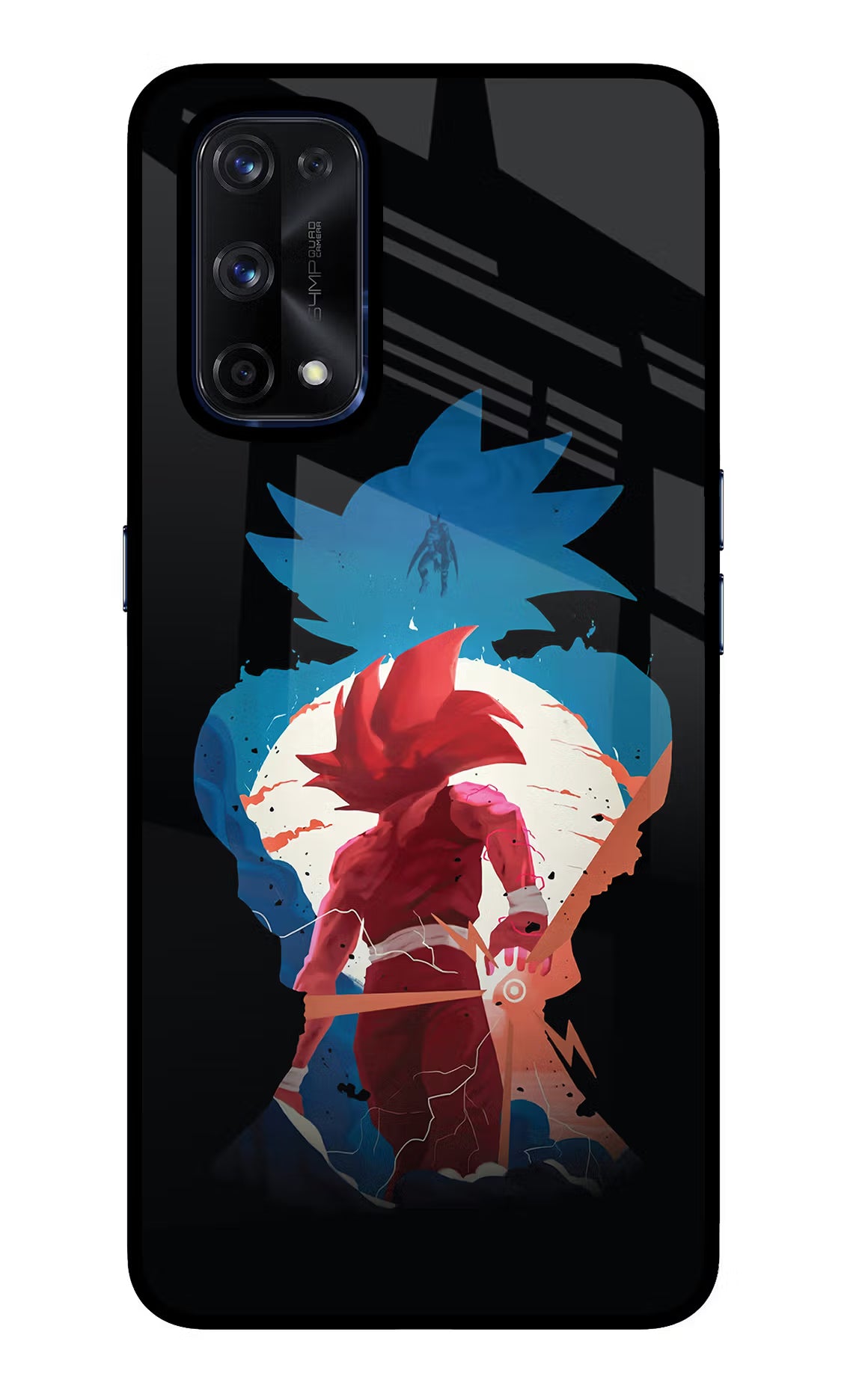 Goku Realme X7 Pro Glass Case - Goku Realme X7 Pro Glass Case Goku Realme X7 Pro Glass Case