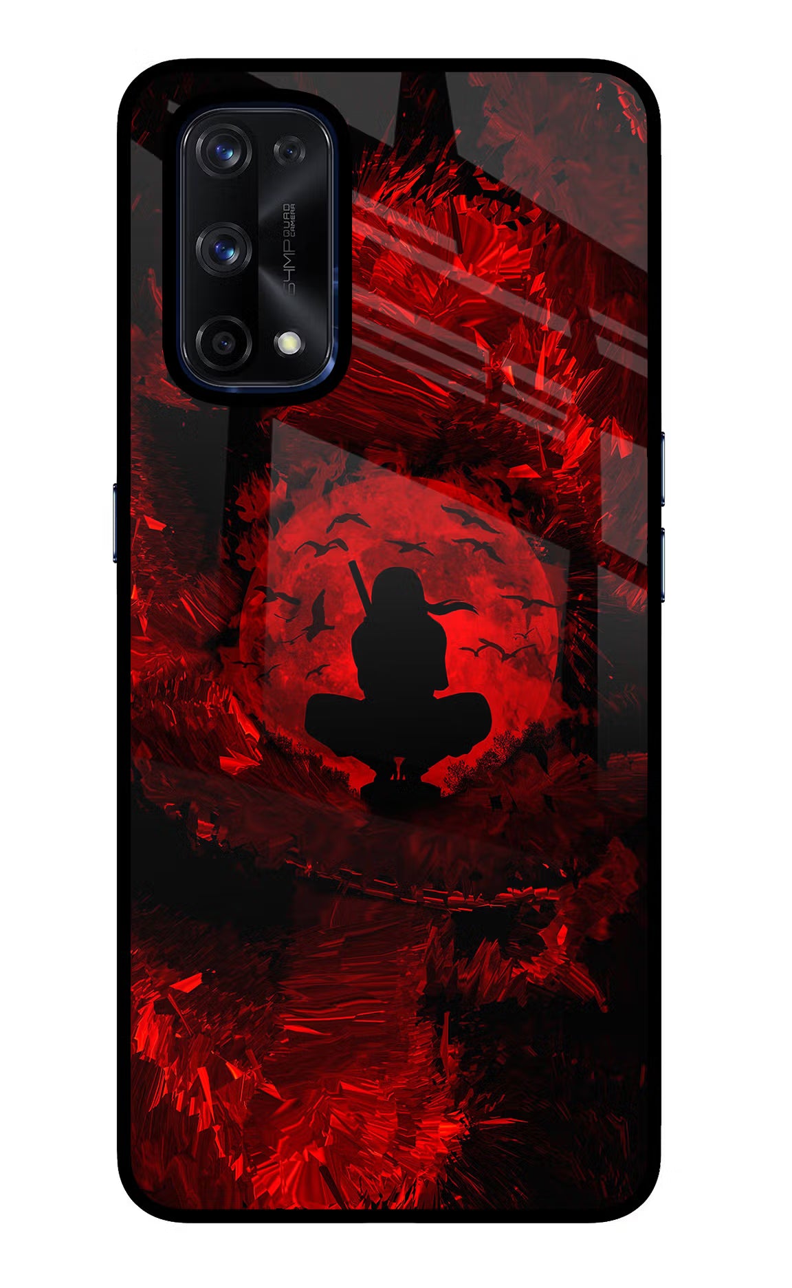 Itachi Uchiha Realme X7 Pro Glass Case - Itachi Uchiha Realme X7 Pro Glass Case Itachi Uchiha Realme X7 Pro Glass Case