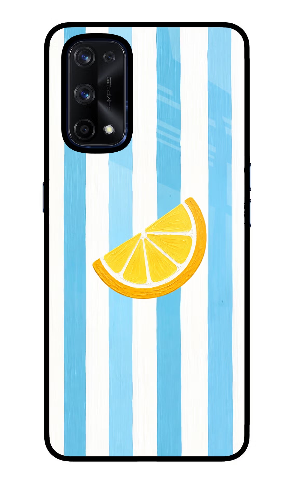 Summer Lemon Realme X7 Pro Back Cover - Summer Lemon Realme X7 Pro Glass Case Back Cover by Casekaro Summer Lemon Realme X7 Pro Glass Case Back Cover by Casekaro