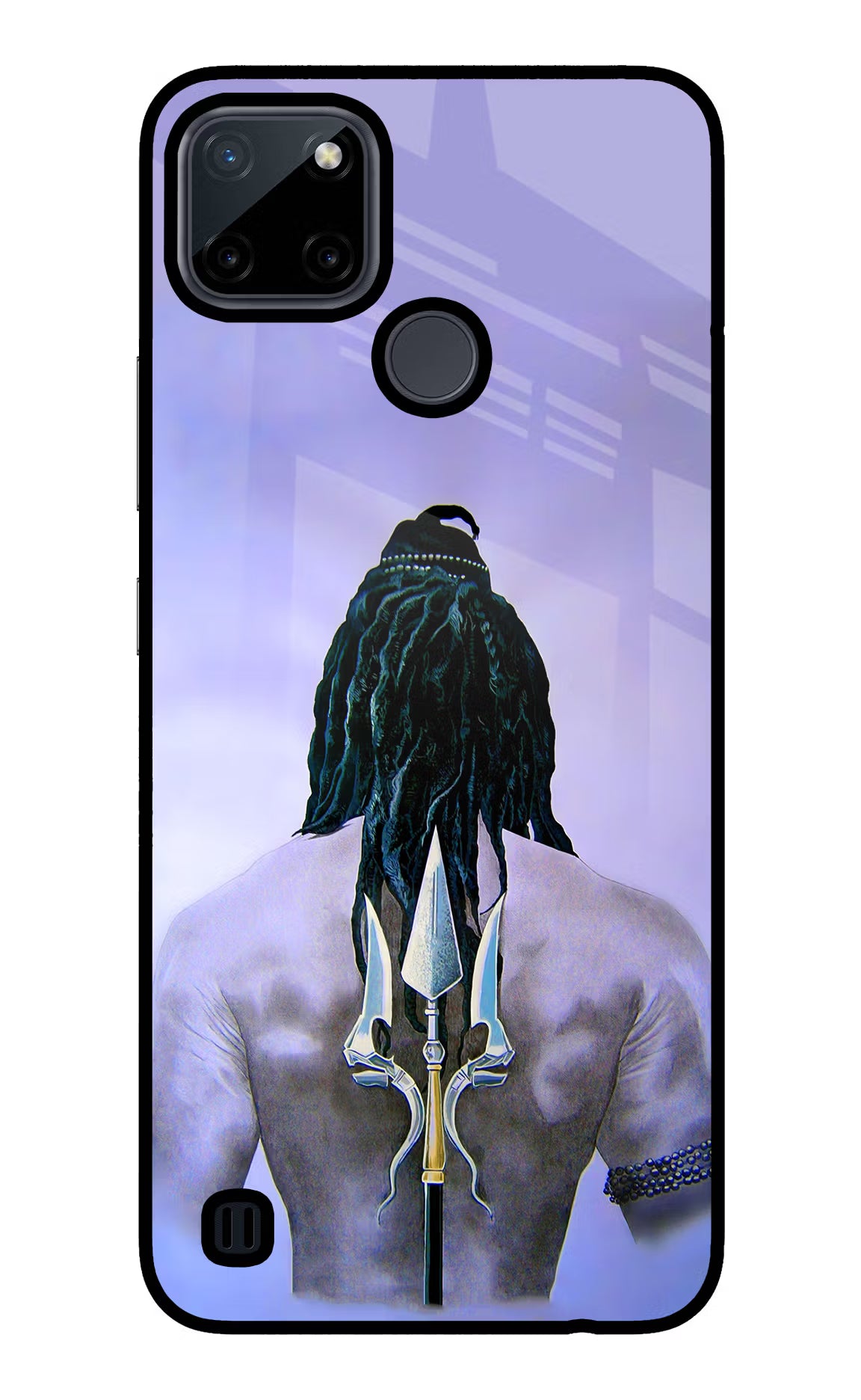 Shiva Realme C21Y/C25Y Glass Case - Shiva Realme C21Y/C25Y Glass Case Shiva Realme C21Y/C25Y Glass Case