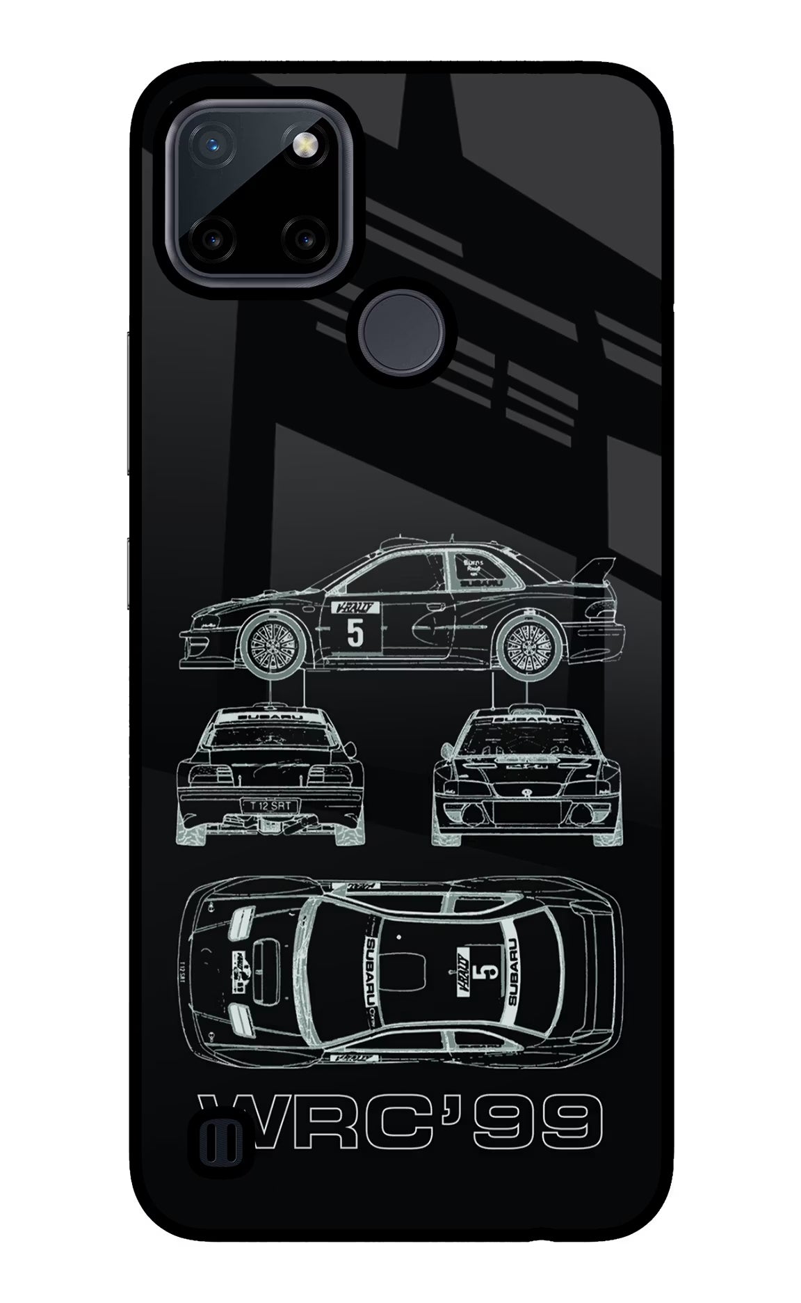 WRC'99 Realme C21Y/C25Y Glass Case - WRC'99 Realme C21Y/C25Y Glass Case WRC'99 Realme C21Y/C25Y Glass Case