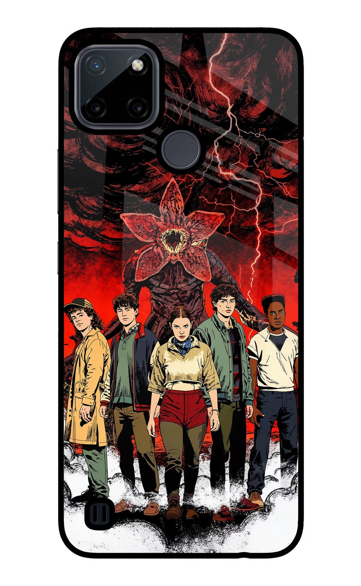 Ordinary Things Characters Realme C21Y/C25Y Glass Case - Ordinary Things Characters Realme C21Y/C25Y Glass Case Ordinary Things Characters Realme C21Y/C25Y Glass Case